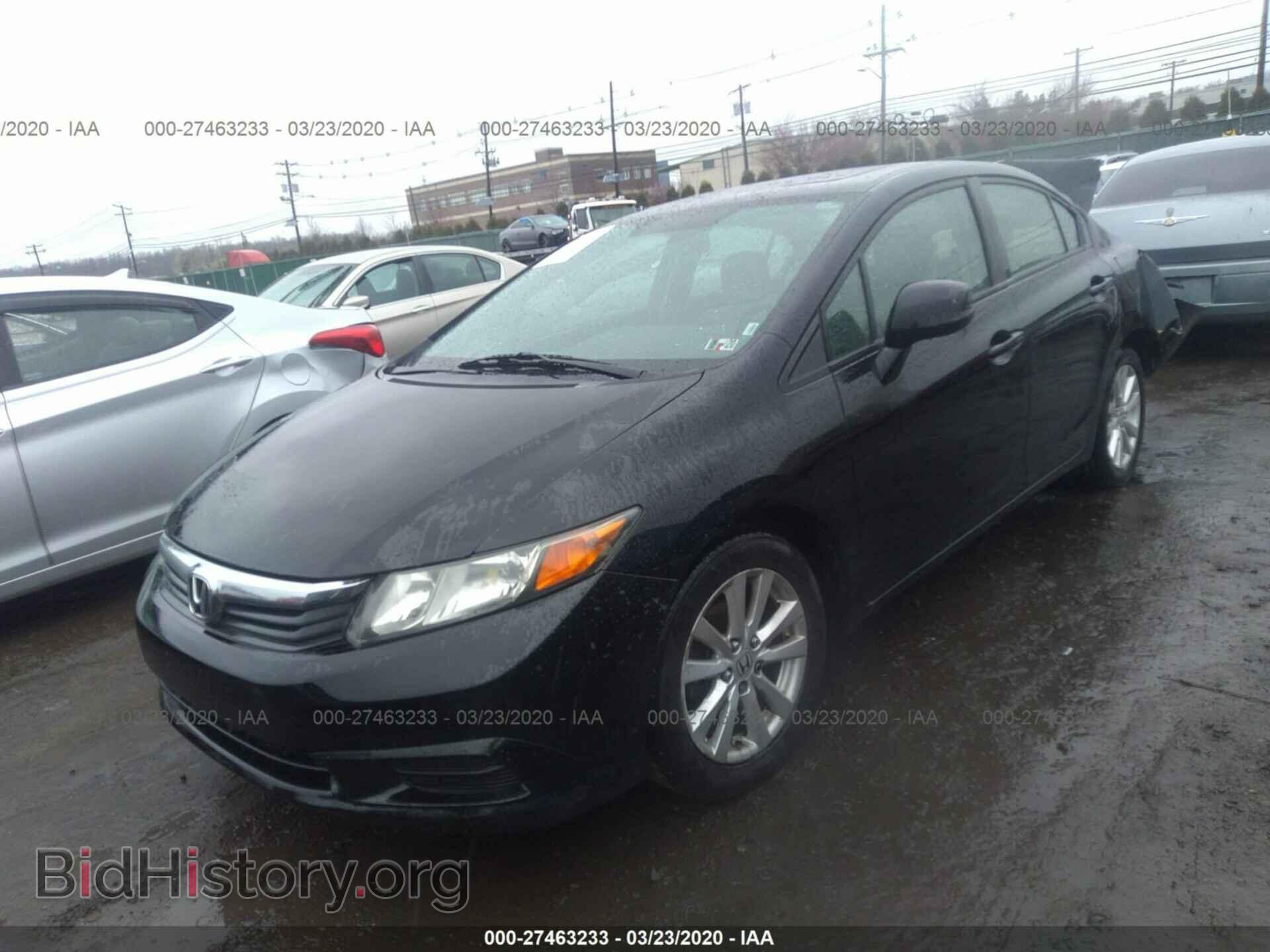 2012 HONDA CIVIC - VIN: 19XFB2F87CE313281 - Фото 2