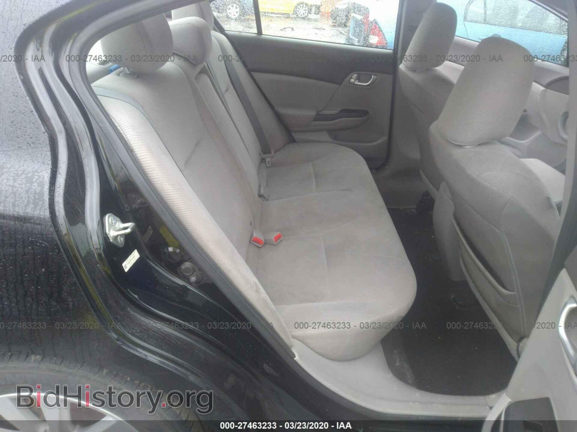 2012 HONDA CIVIC - VIN: 19XFB2F87CE313281 - Фото 8