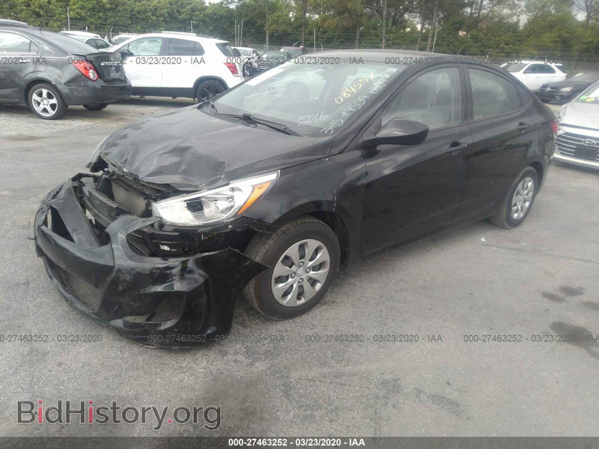 2016 HYUNDAI ACCENT - VIN: KMHCT4AE3GU084559 - Фото 2
