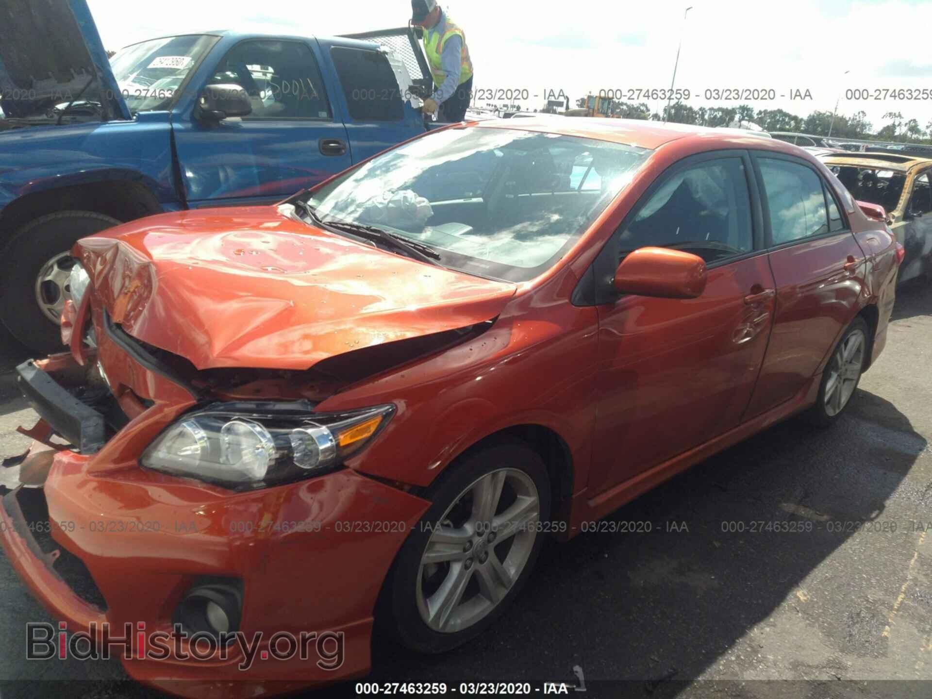 2013 TOYOTA COROLLA - VIN: 2T1BU4EEXDC084381 - Фото 2