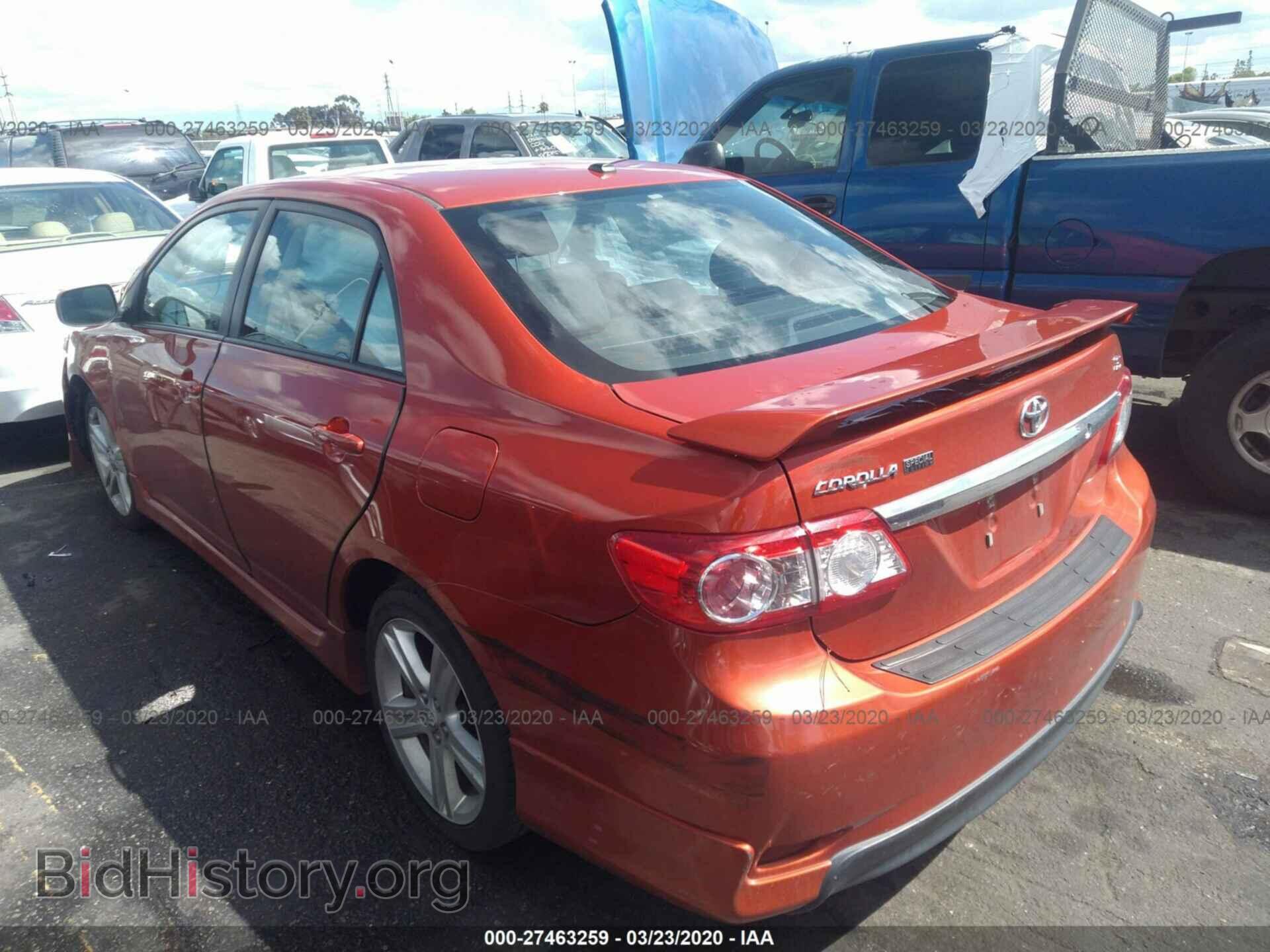2013 TOYOTA COROLLA - VIN: 2T1BU4EEXDC084381 - Фото 3