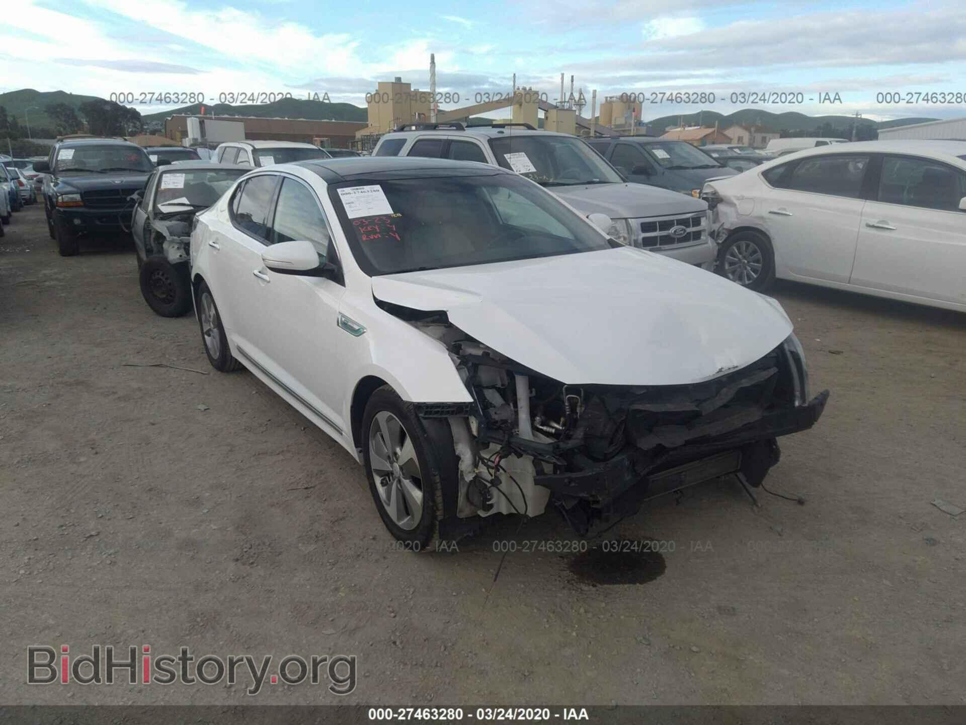 Фотография KNAGN4AD1F5085190 - KIA OPTIMA 2015