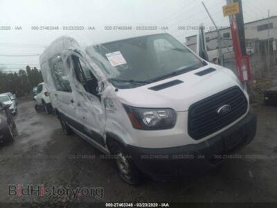 2019 Ford TRANSIT T-250, white — VIN 1FTYR2CM3KKB46631, IAAI