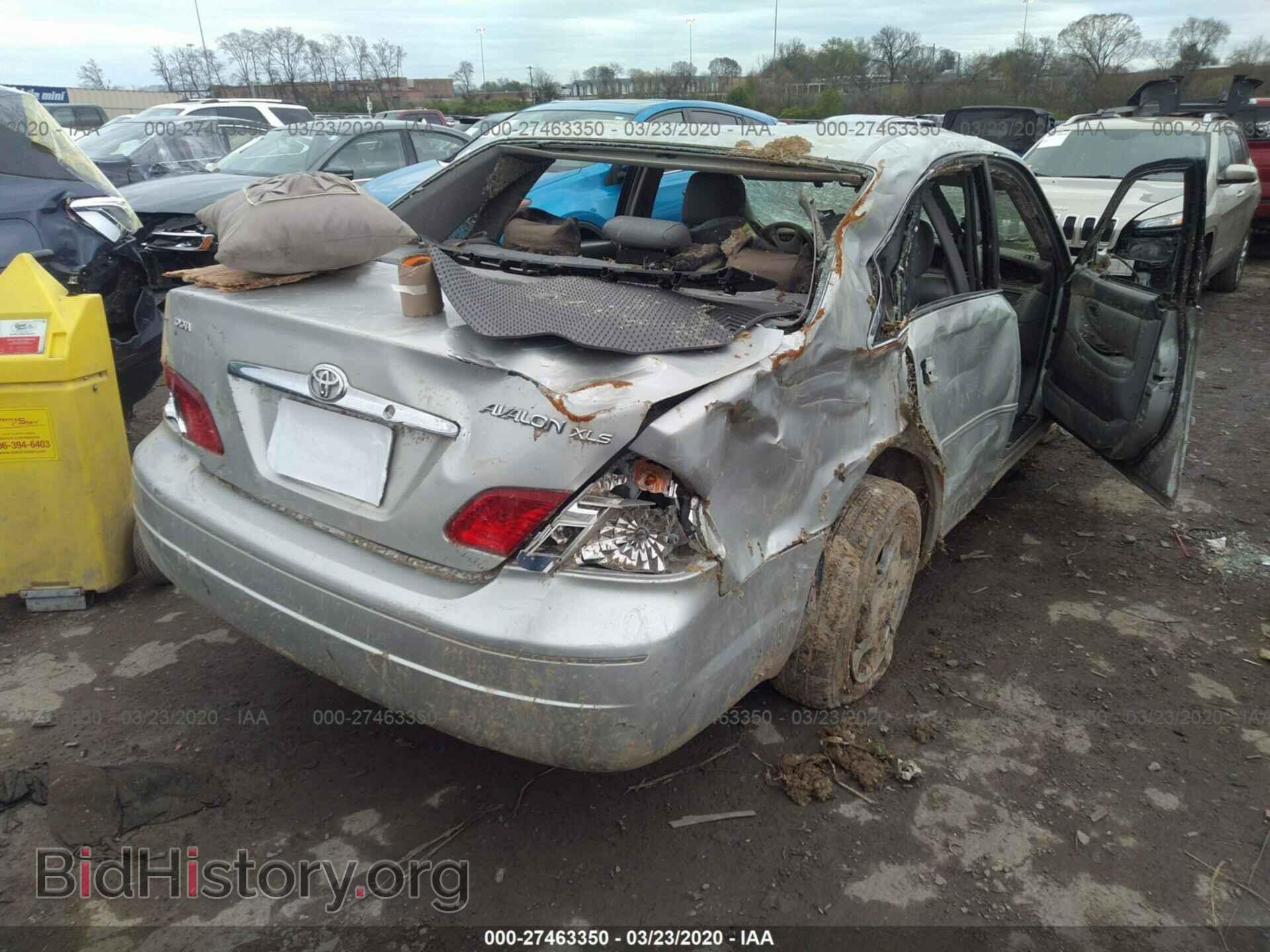 2003 TOYOTA AVALON - VIN: 4T1BF28B83U295544 - Фото 4