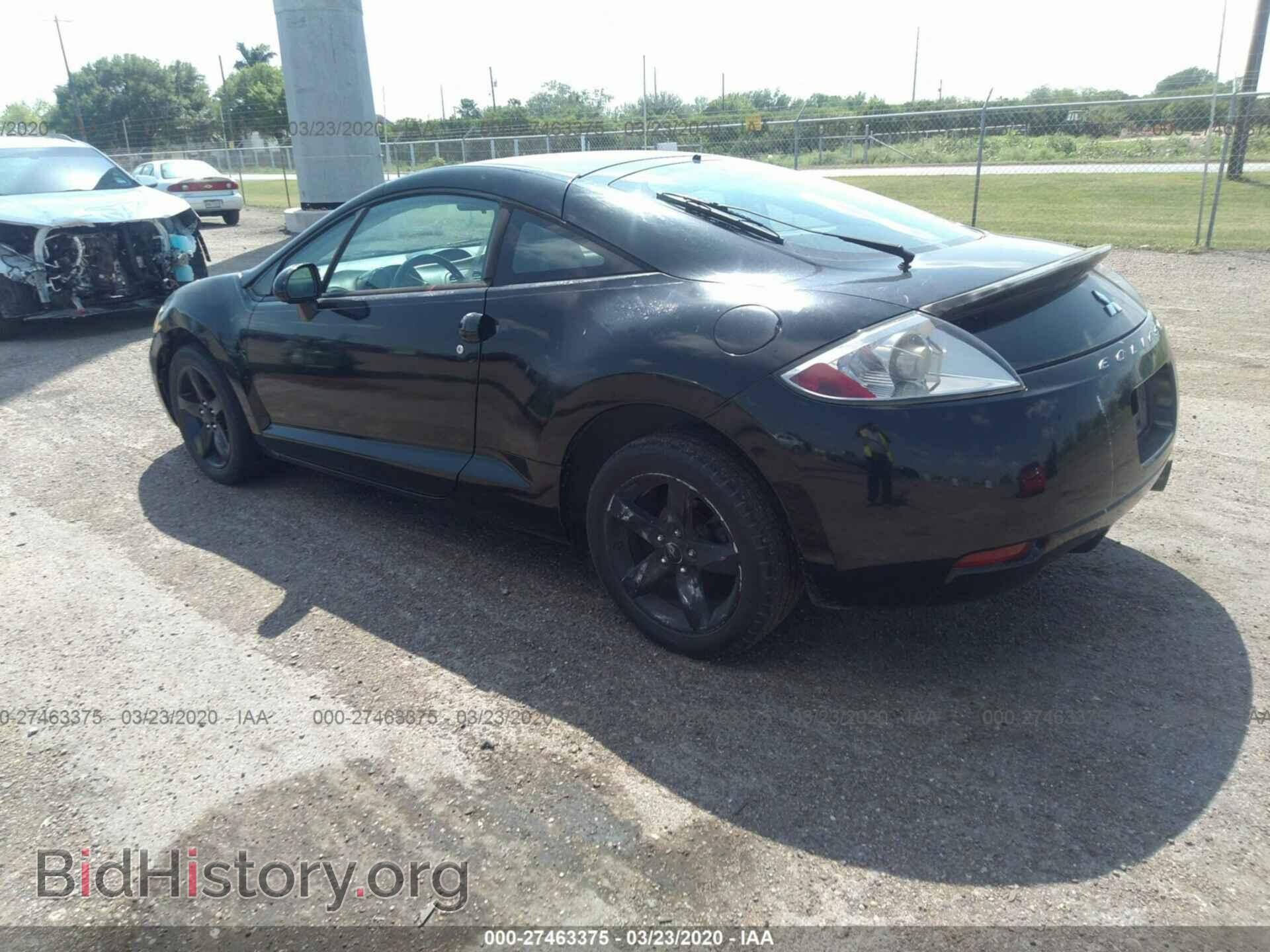 2006 MITSUBISHI ECLIPSE - VIN: 4A3AK24F76E041503 - Фото 3