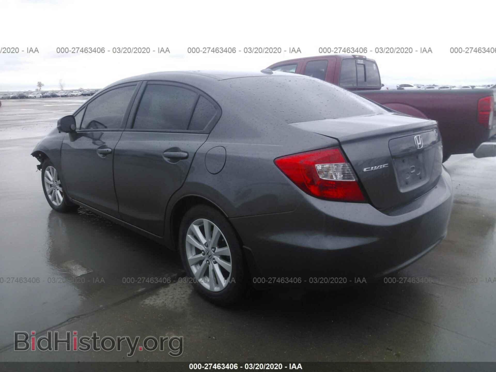 2012 HONDA CIVIC - VIN: 2HGFB2F9XCH547882 - Photo 3
