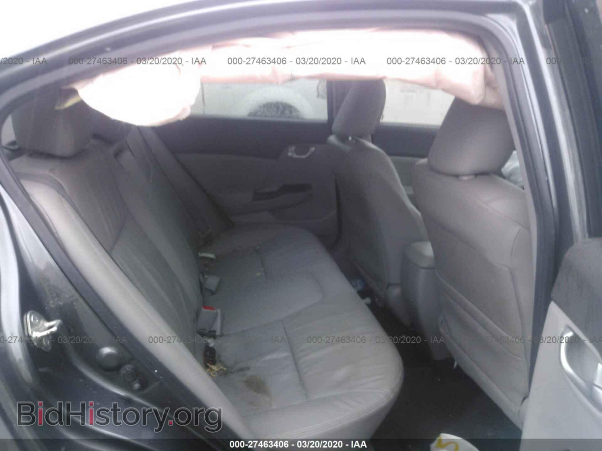 2012 HONDA CIVIC - VIN: 2HGFB2F9XCH547882 - Photo 8