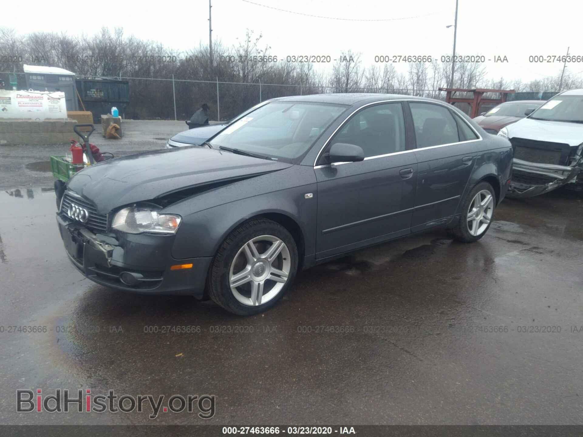 2007 AUDI A4 - VIN: WAUDF78E17A162682 - Photo 2