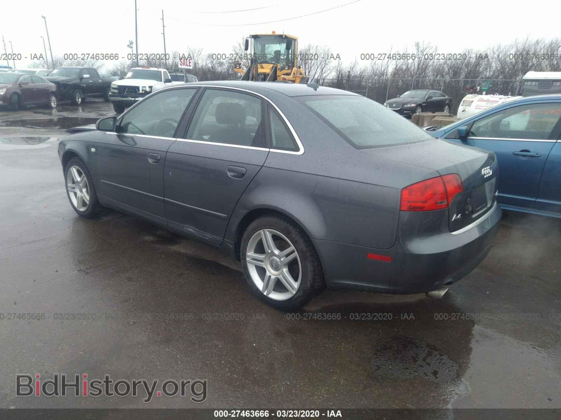 2007 AUDI A4 - VIN: WAUDF78E17A162682 - Photo 3