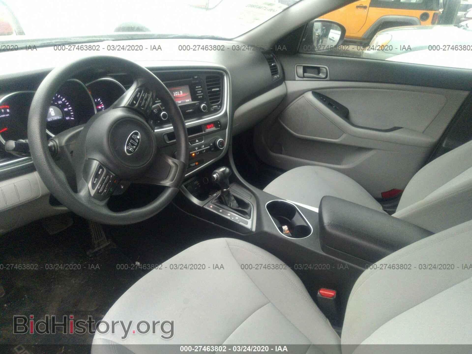 2015 KIA OPTIMA - VIN: KNAGM4A79F5656664 - Фото 5