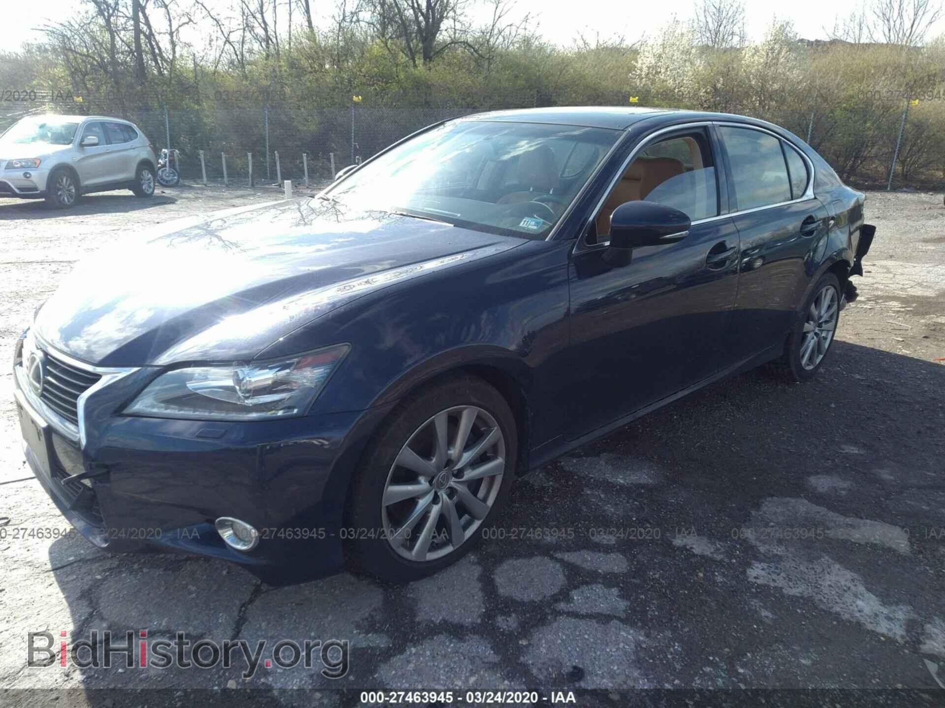 2014 LEXUS GS - VIN: JTHCE1BL4E5023396 - Фото 2