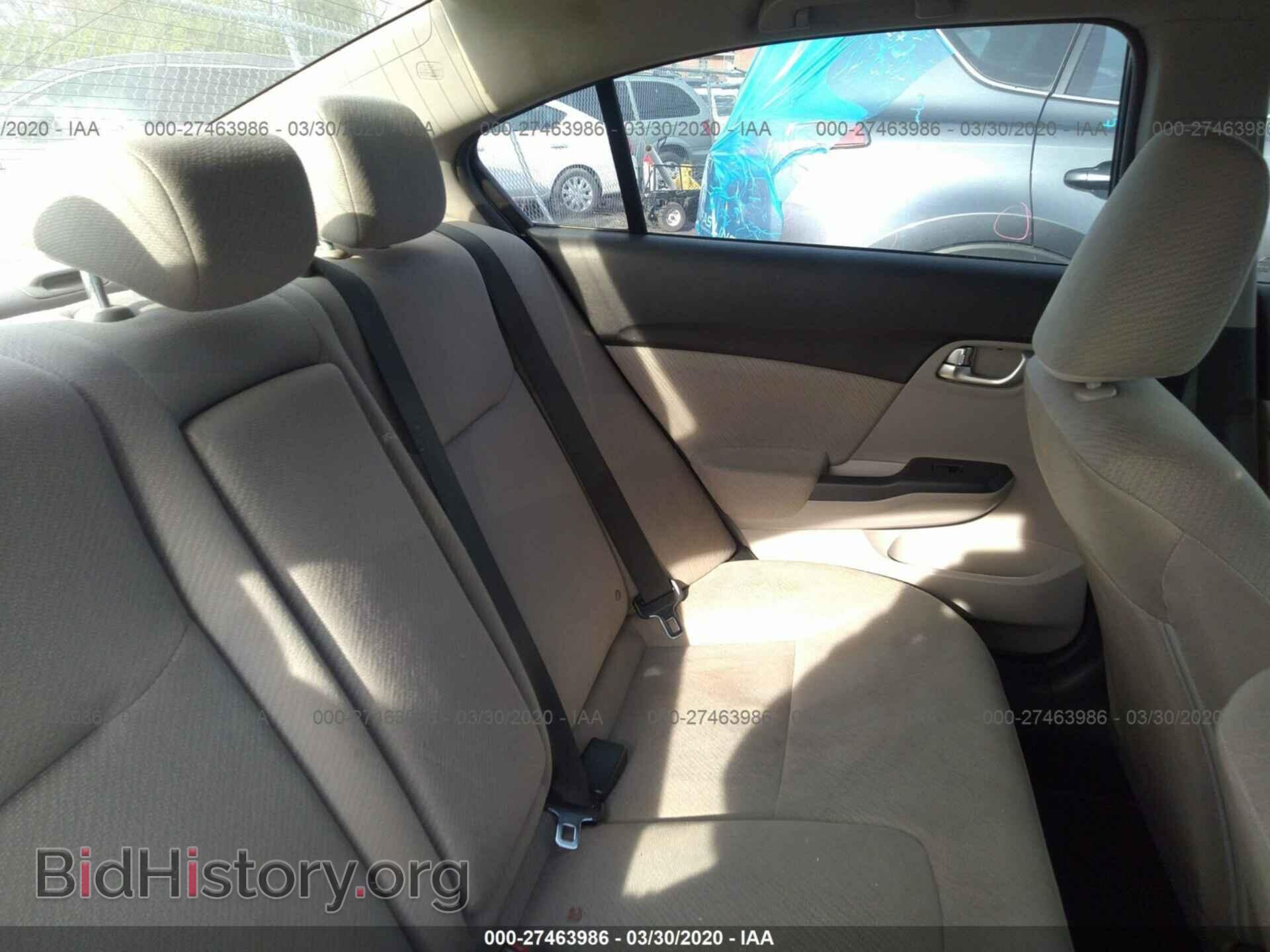 2013 HONDA CIVIC - VIN: 19XFB2F85DE004605 - Photo 8