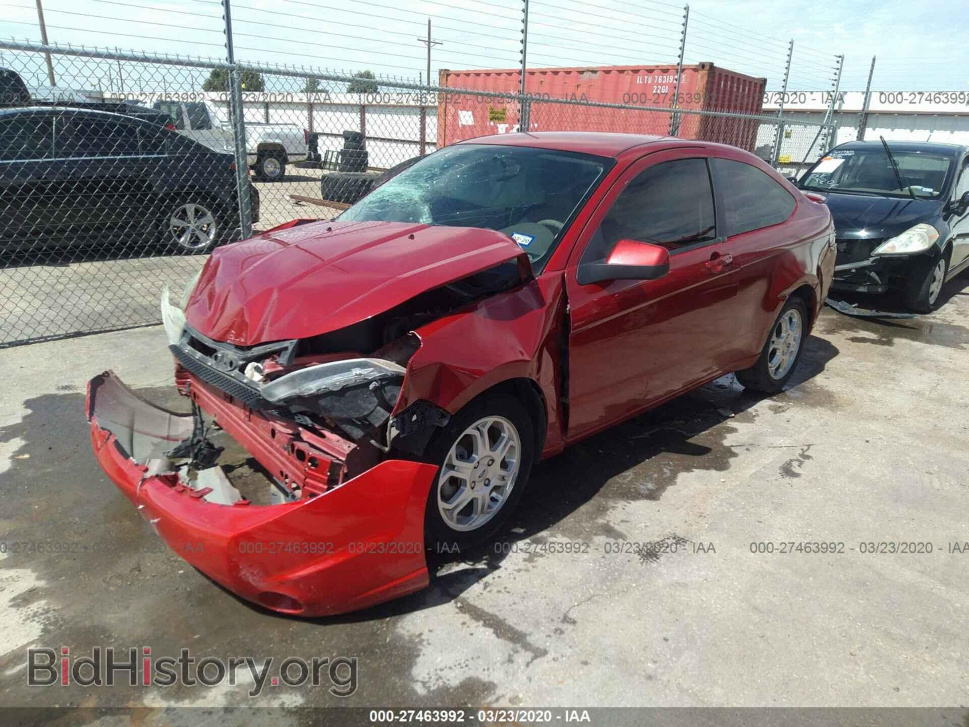 2009 FORD FOCUS - VIN: 1FAHP32N59W166569 - Фото 2