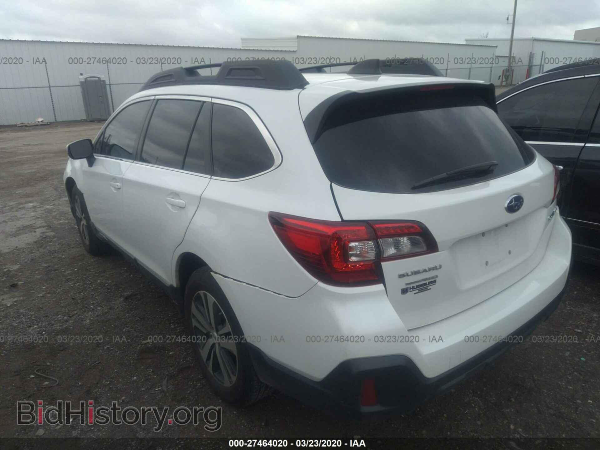 2019 SUBARU OUTBACK - VIN: 4S4BSAJC9K3312705 - Фото 3