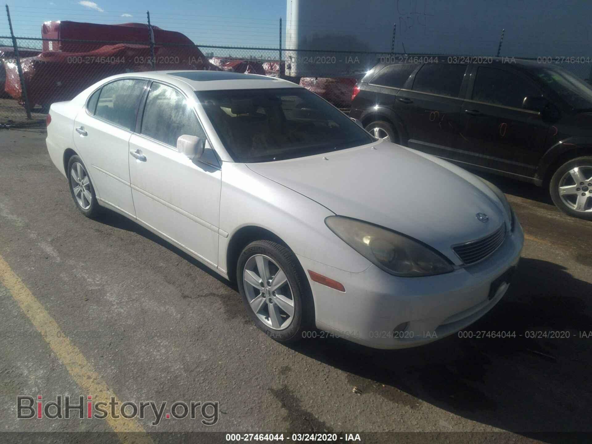 Photo JTHBA30G755071693 - LEXUS ES 2005