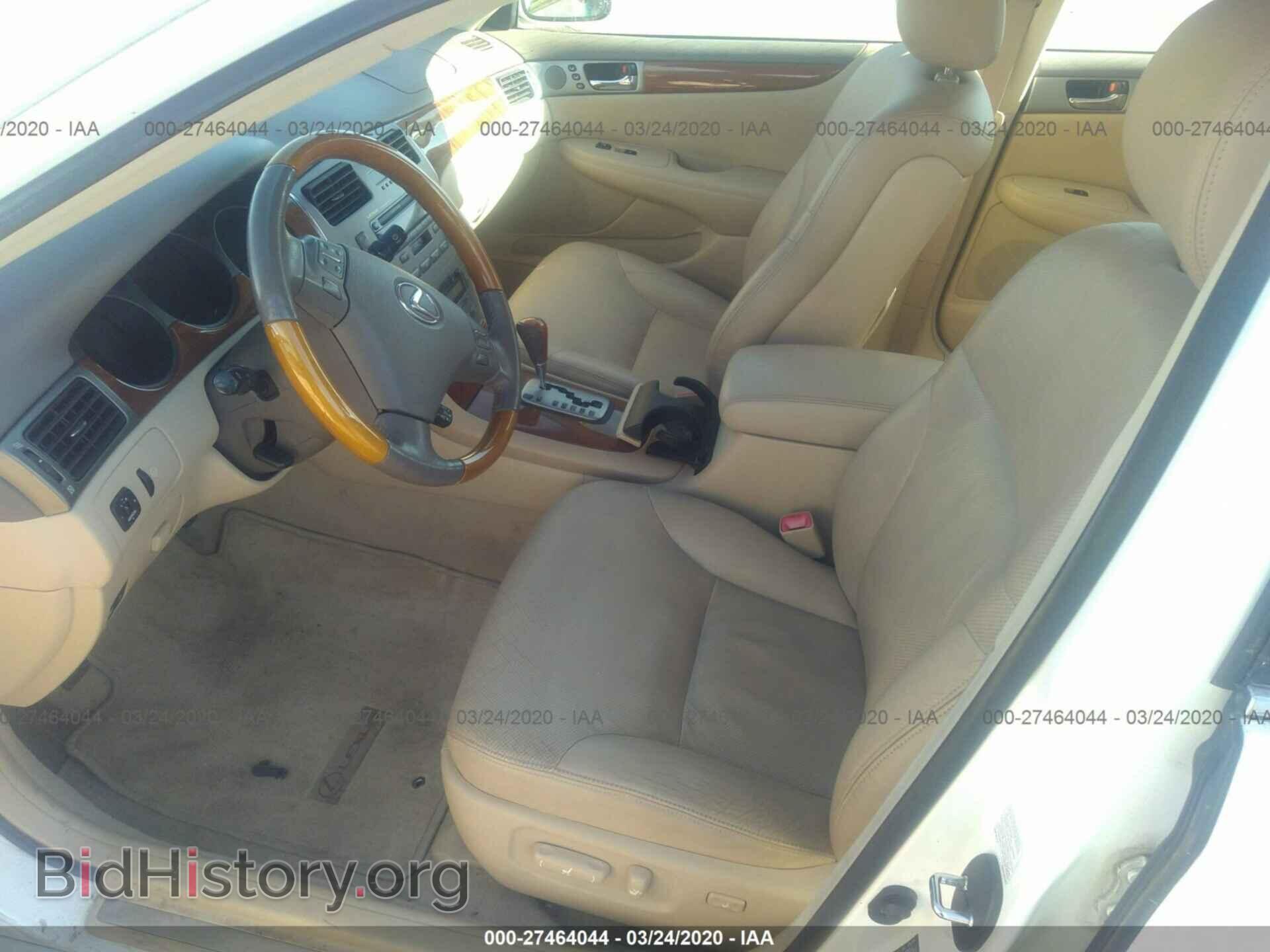 2005 LEXUS ES - VIN: JTHBA30G755071693 - Фото 5