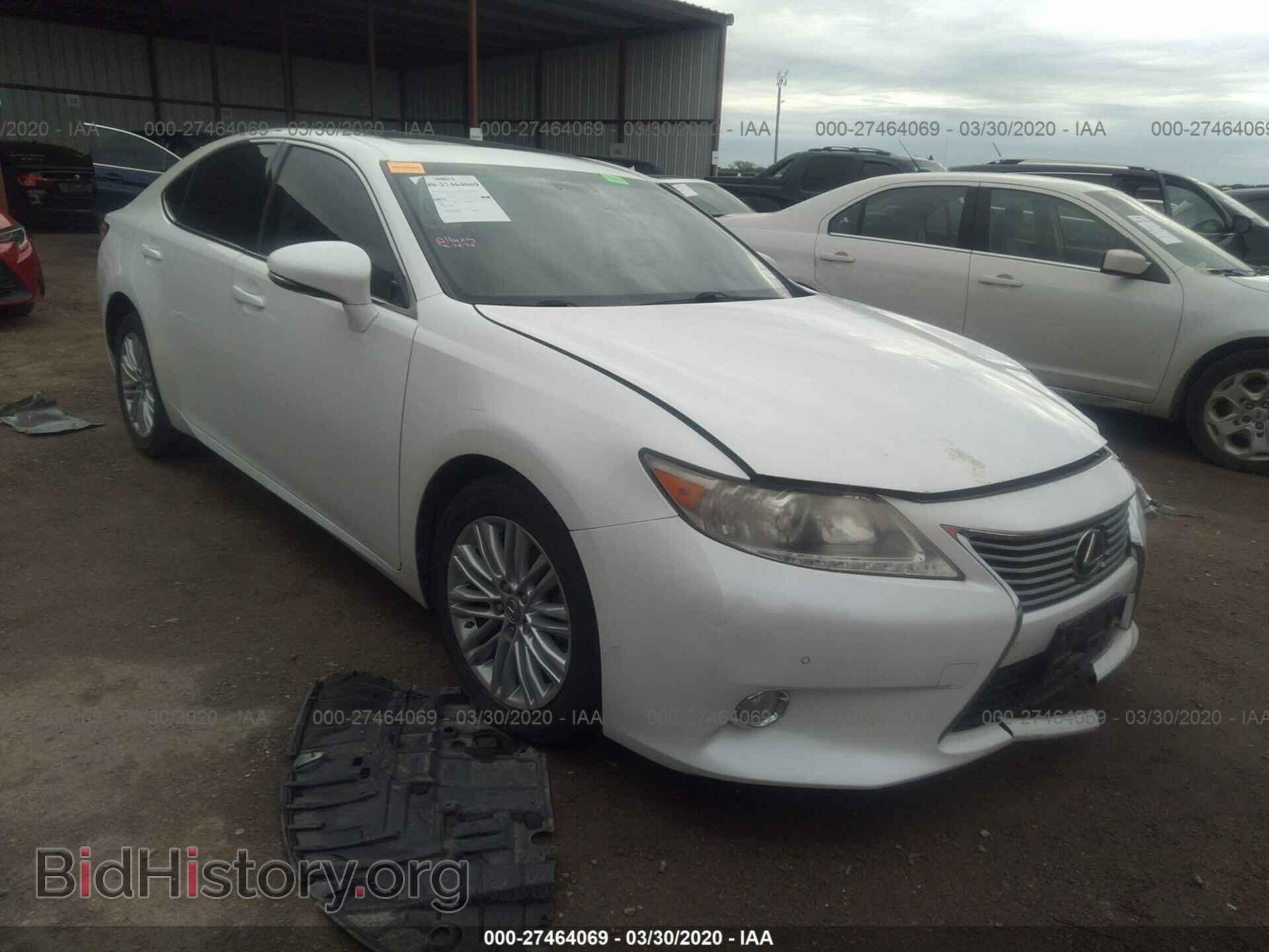 Photo JTHBK1GG0D2043936 - LEXUS ES 2013