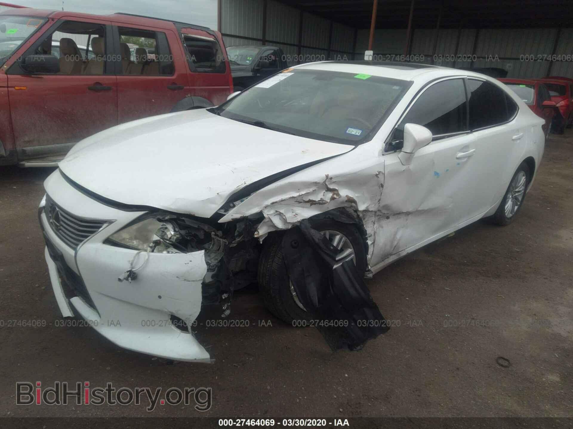2013 LEXUS ES - VIN: JTHBK1GG0D2043936 - Photo 2