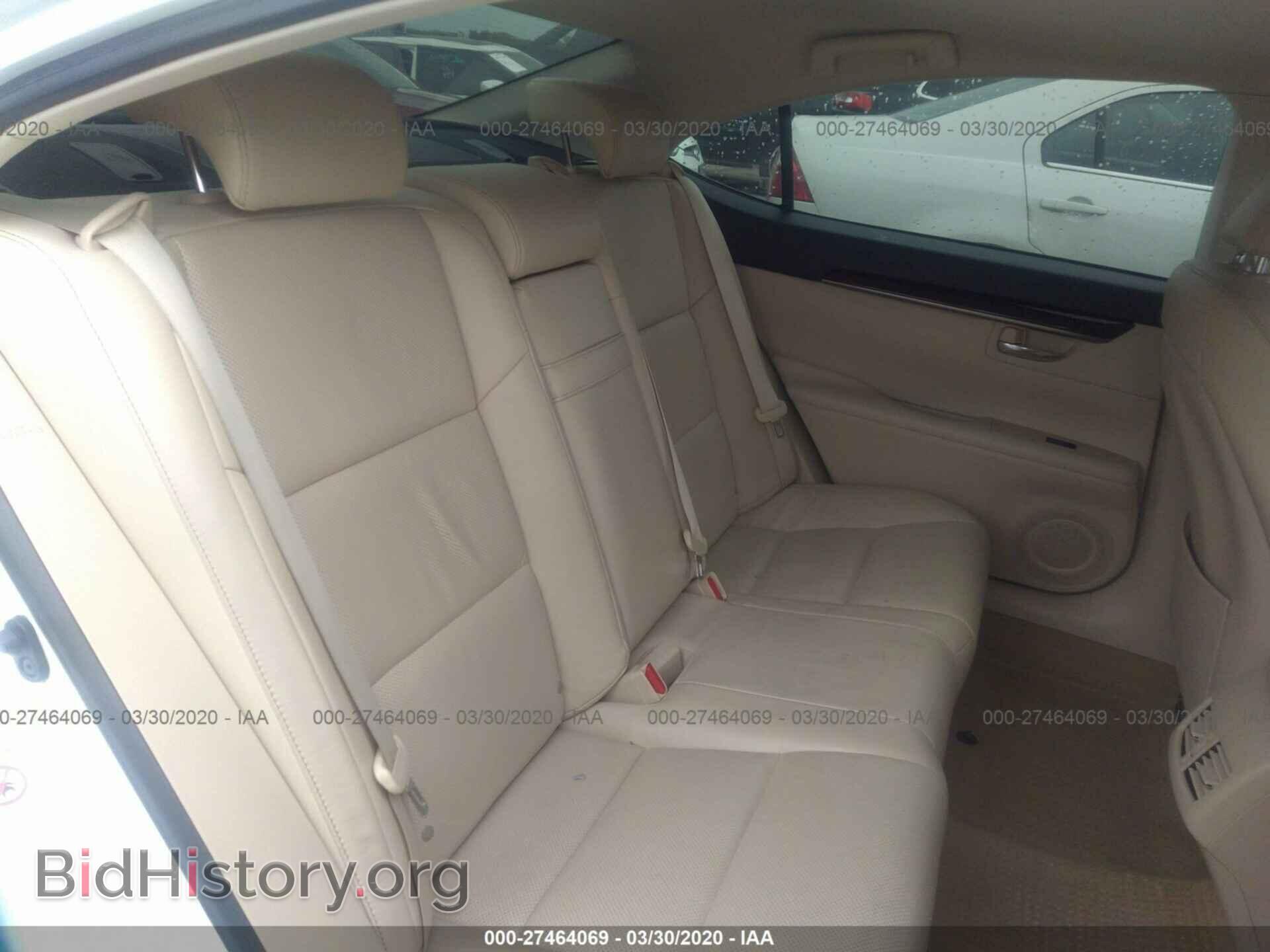 2013 LEXUS ES - VIN: JTHBK1GG0D2043936 - Photo 8