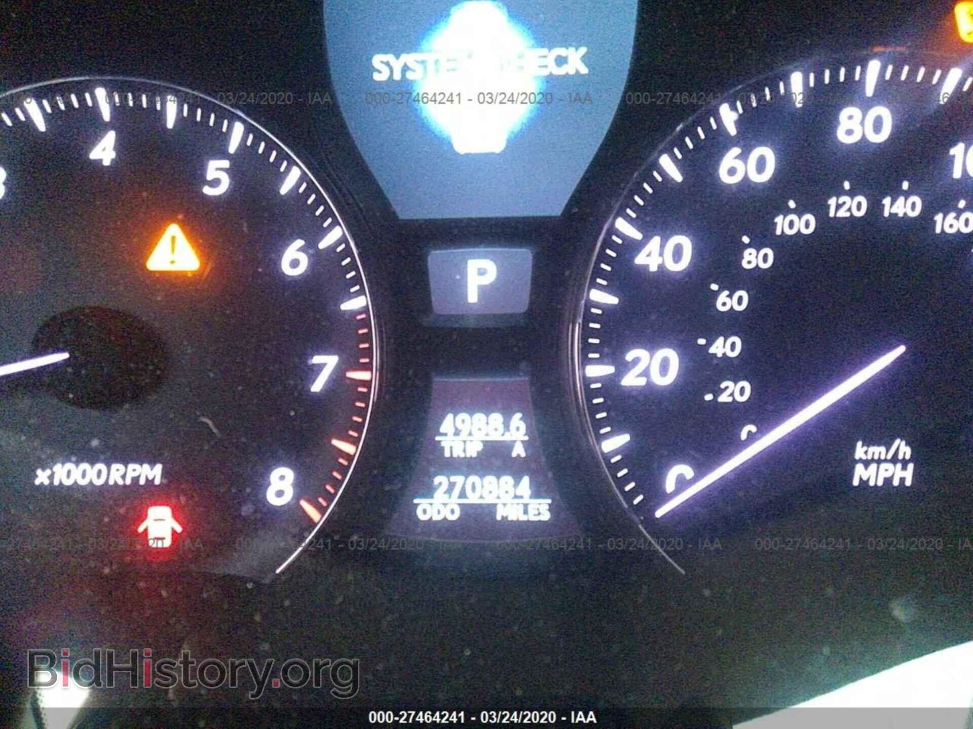 2007 LEXUS LS - VIN: JTHBL46F275029823 - Фото 7