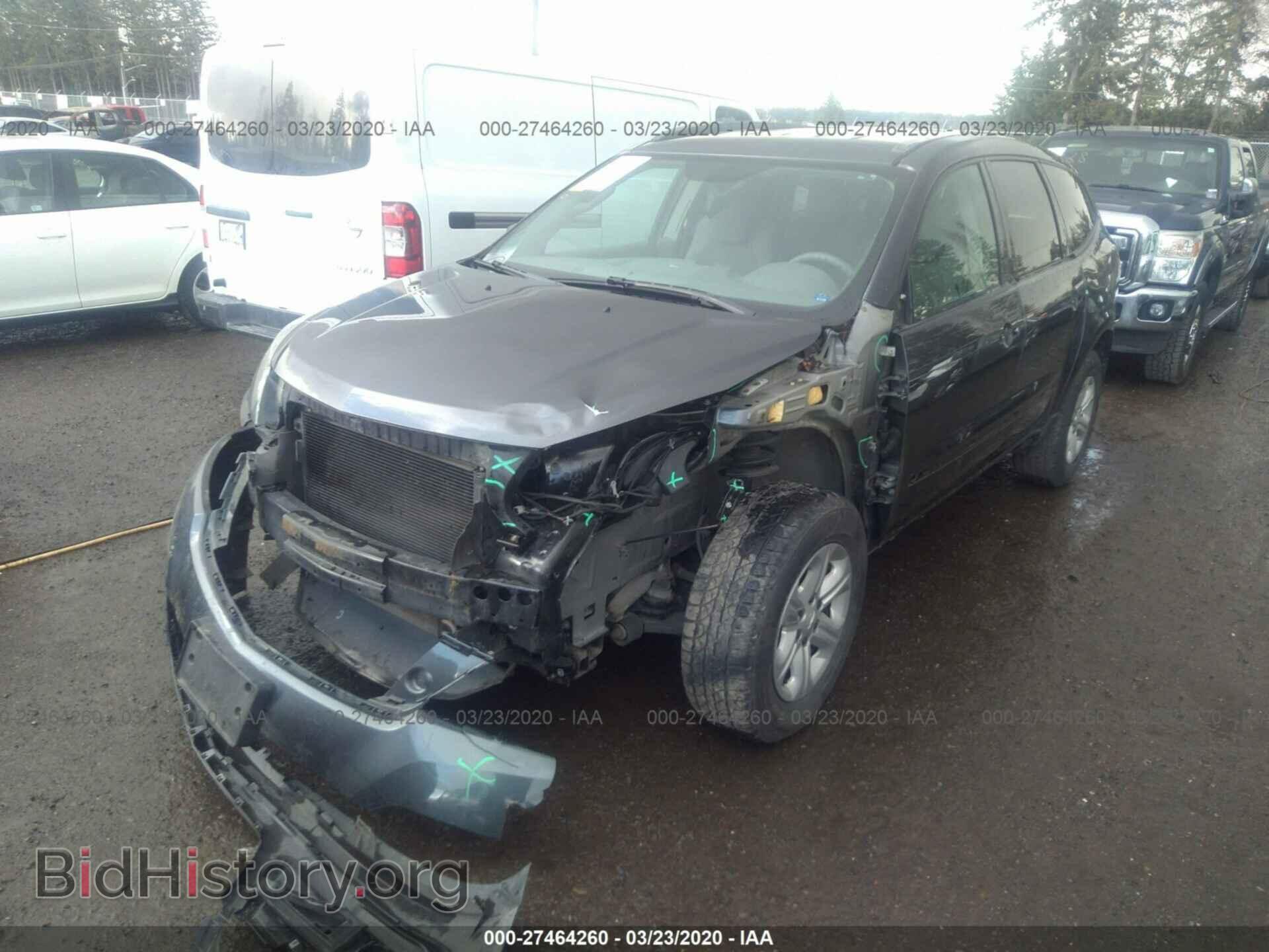 2014 CHEVROLET TRAVERSE - VIN: 1GNKRFED8EJ141257 - Фото 2