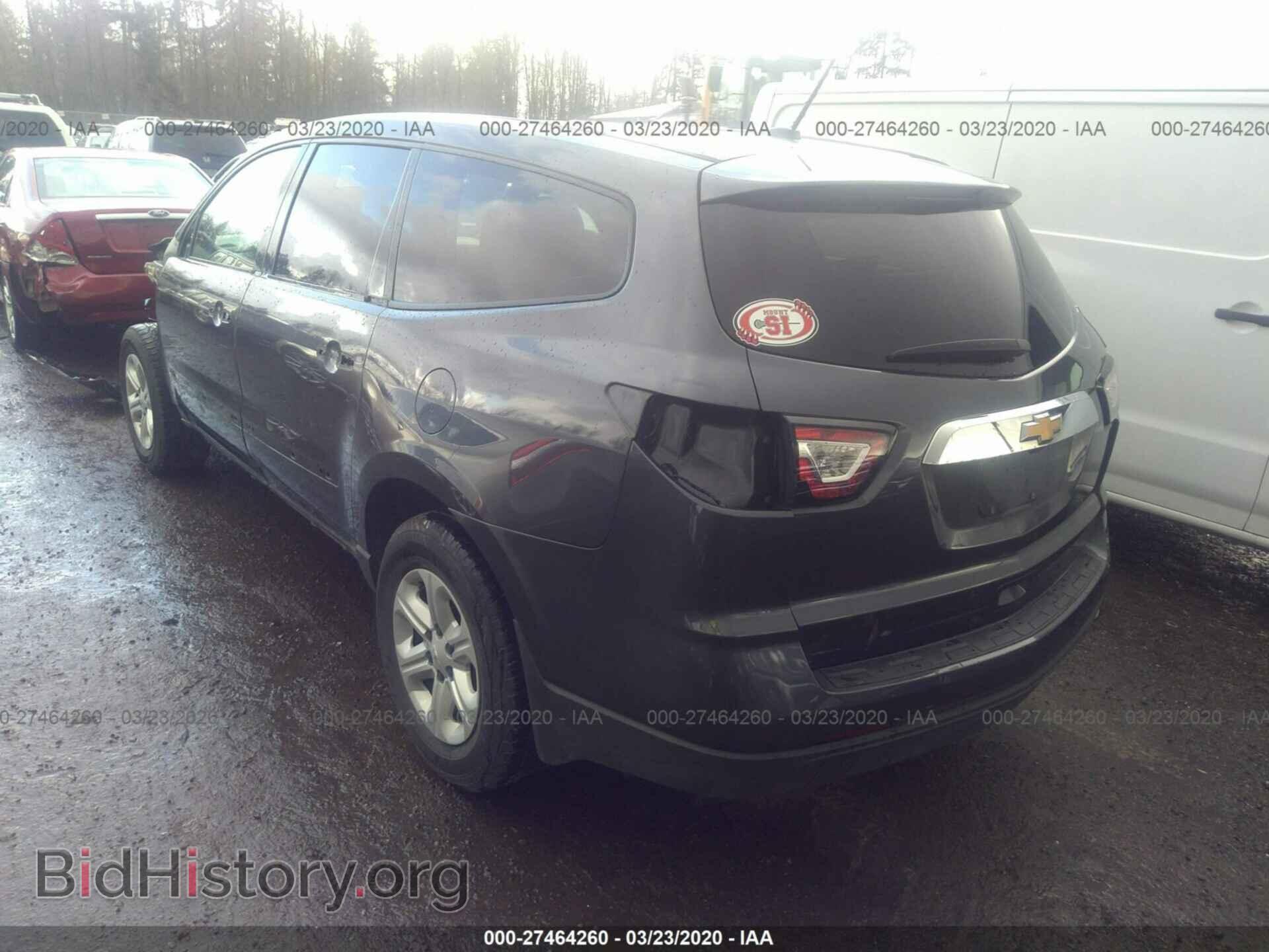 2014 CHEVROLET TRAVERSE - VIN: 1GNKRFED8EJ141257 - Фото 3