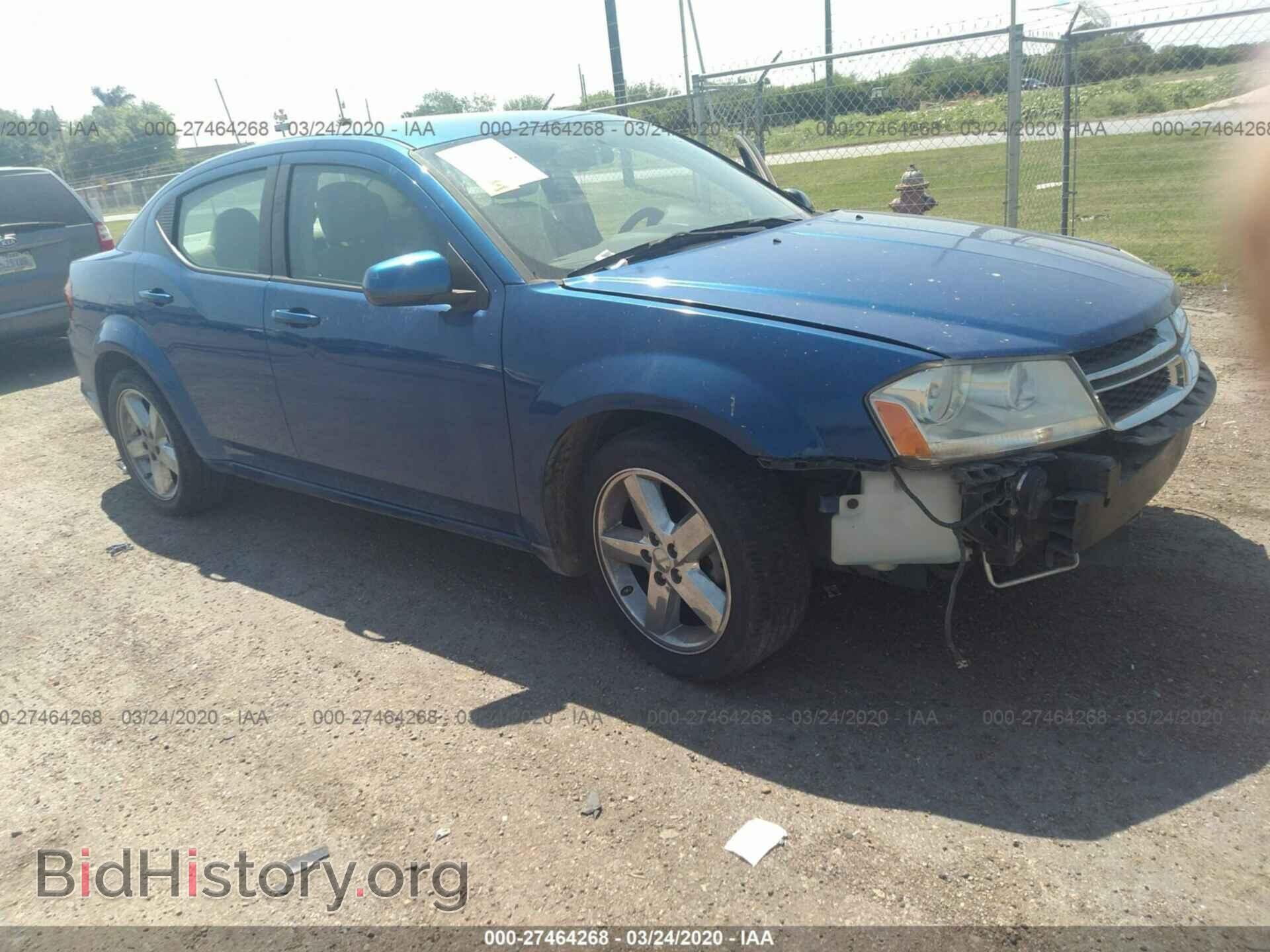 Фотография 1C3CDZCB4DN519813 - DODGE AVENGER 2013