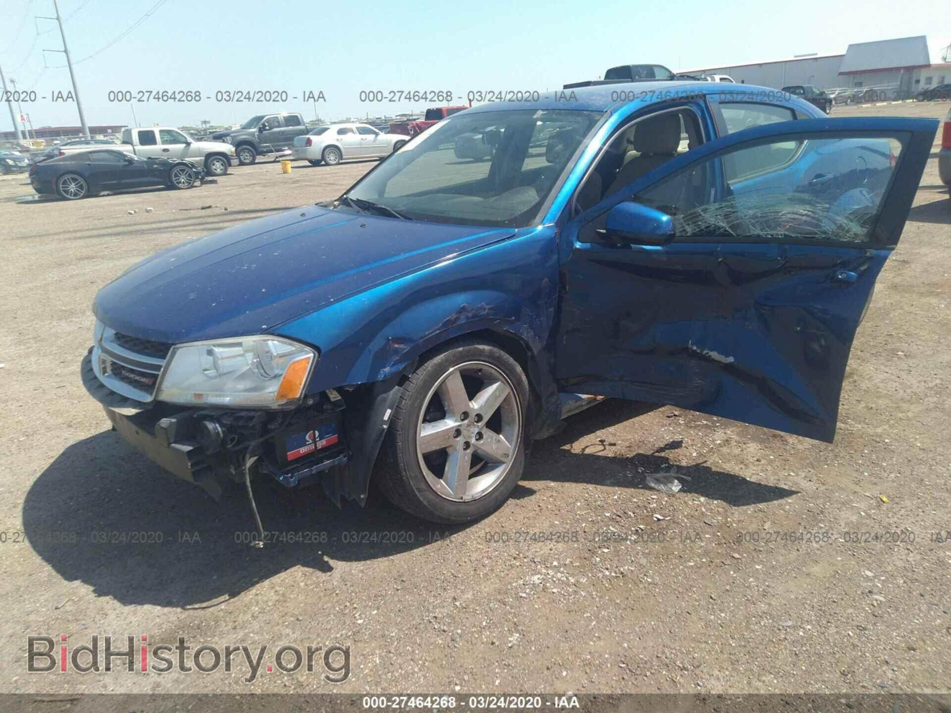 2013 DODGE AVENGER - VIN: 1C3CDZCB4DN519813 - Фото 2