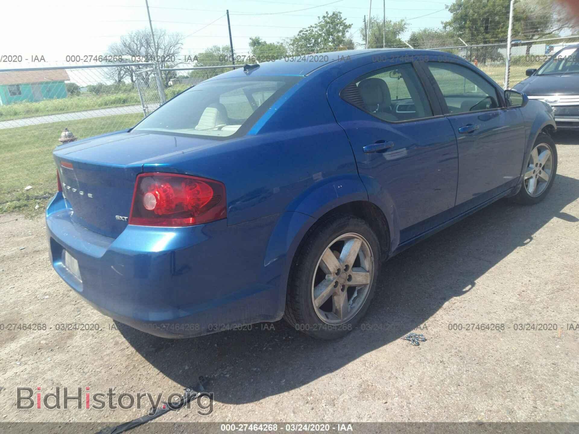 2013 DODGE AVENGER - VIN: 1C3CDZCB4DN519813 - Фото 4