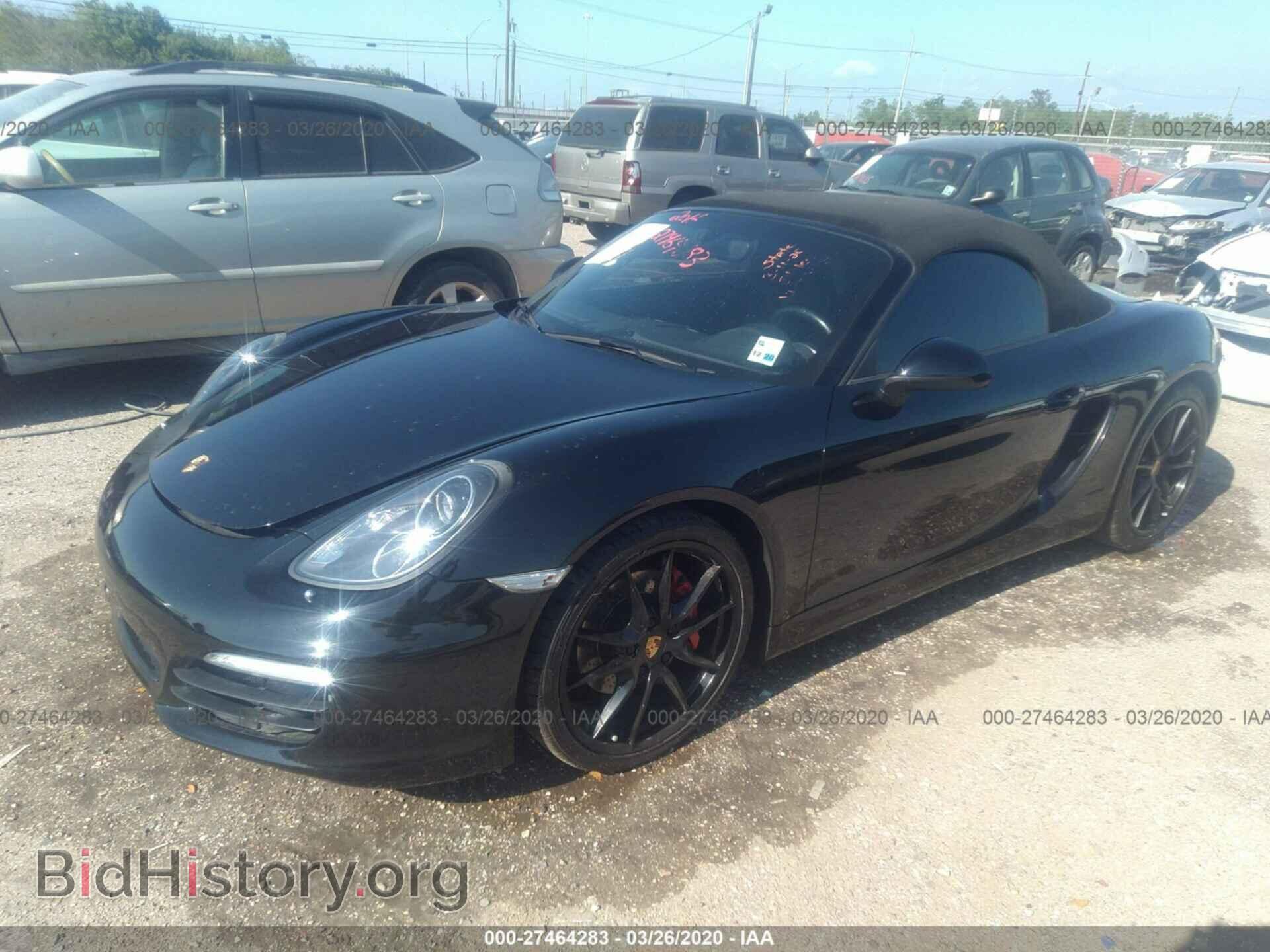 2016 PORSCHE BOXSTER - VIN: WP0CB2A87GS140147 - Фото 2