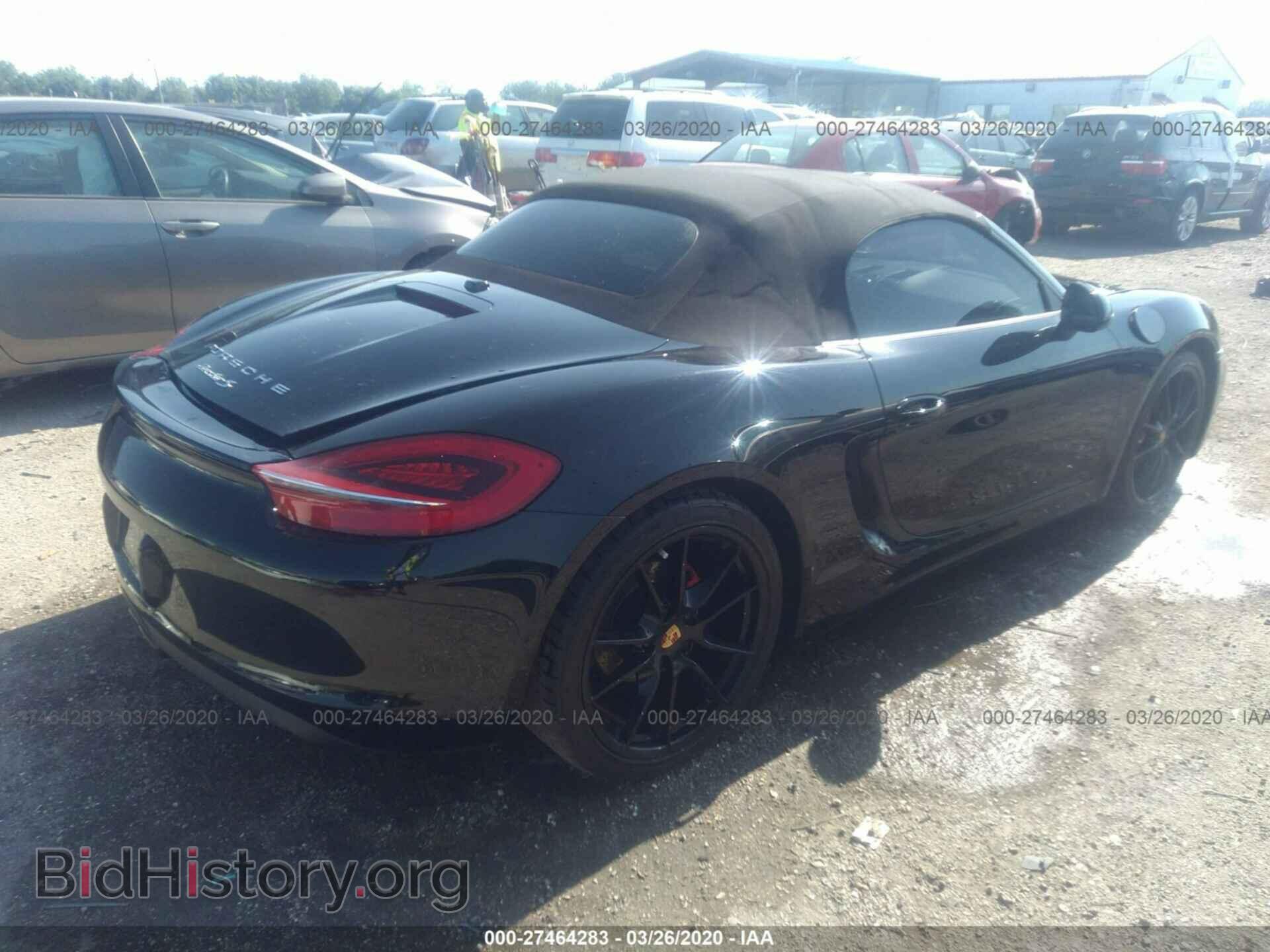 2016 PORSCHE BOXSTER - VIN: WP0CB2A87GS140147 - Фото 4