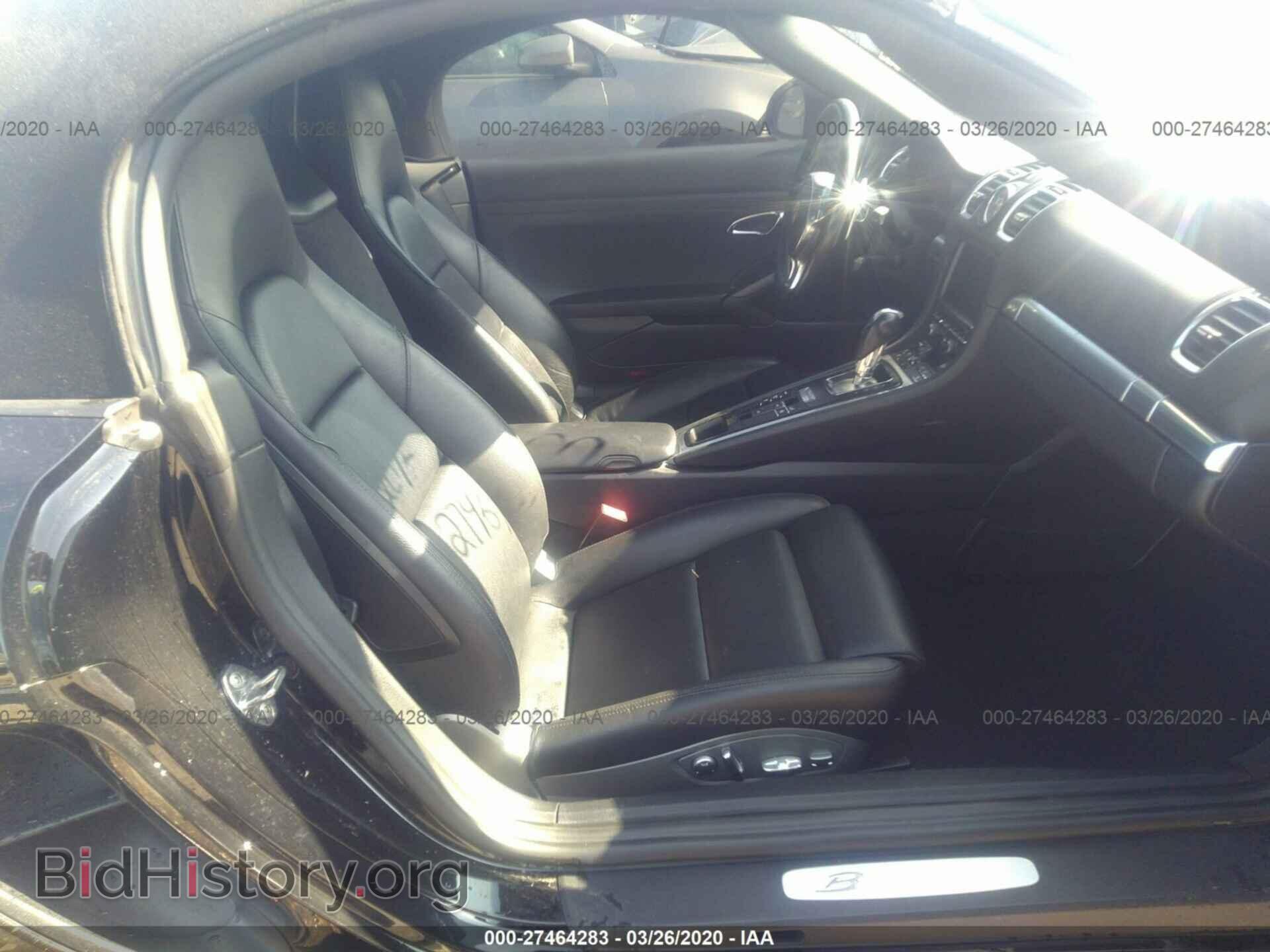 2016 PORSCHE BOXSTER - VIN: WP0CB2A87GS140147 - Фото 5