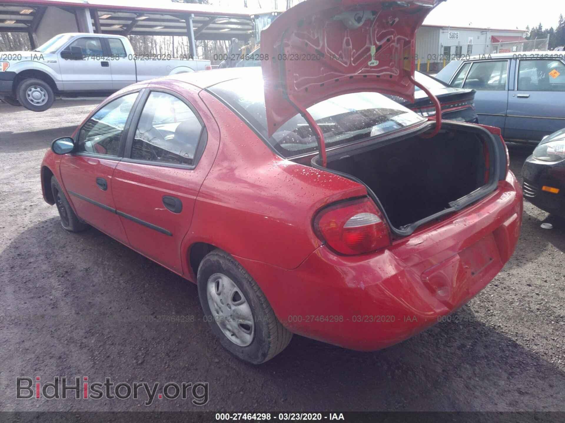 2003 DODGE NEON - VIN: 1B3ES26C33D232393 - Фото 3
