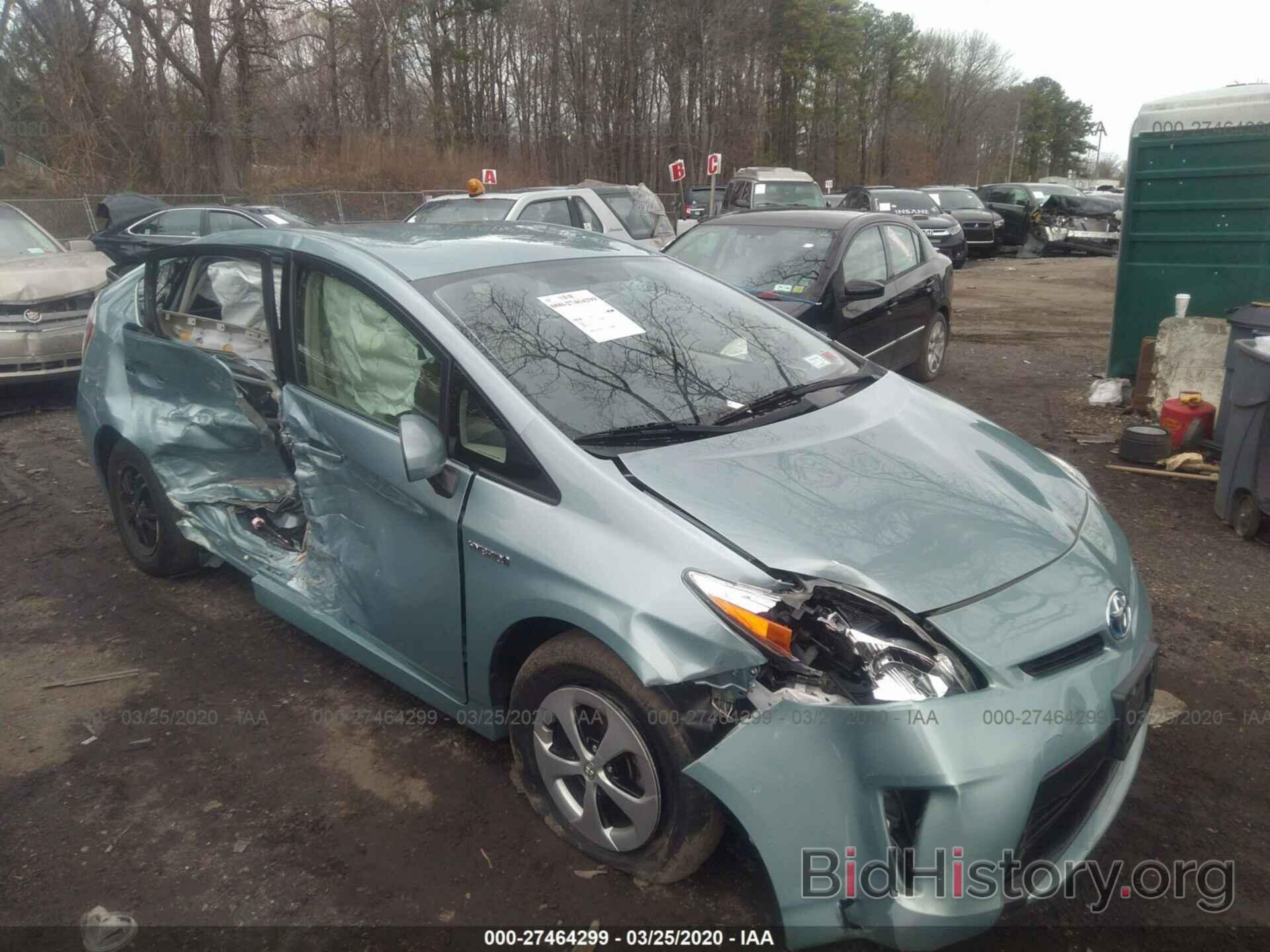 Photo JTDKN3DU3D1699665 - TOYOTA PRIUS 2013