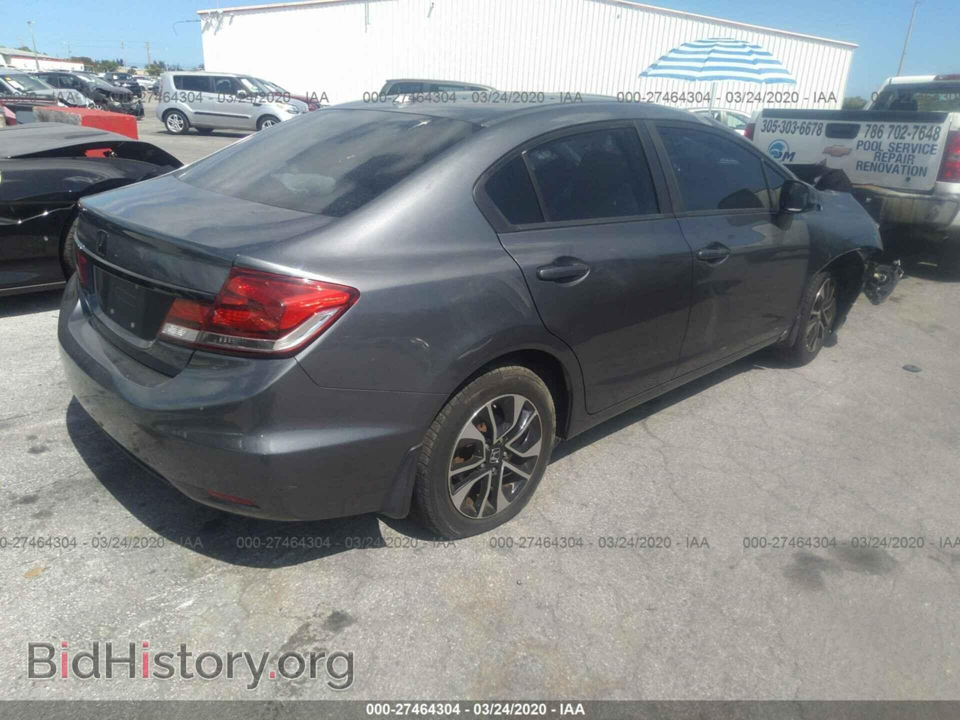 2013 HONDA CIVIC - VIN: 19XFB2F87DE220438 - Фото 4