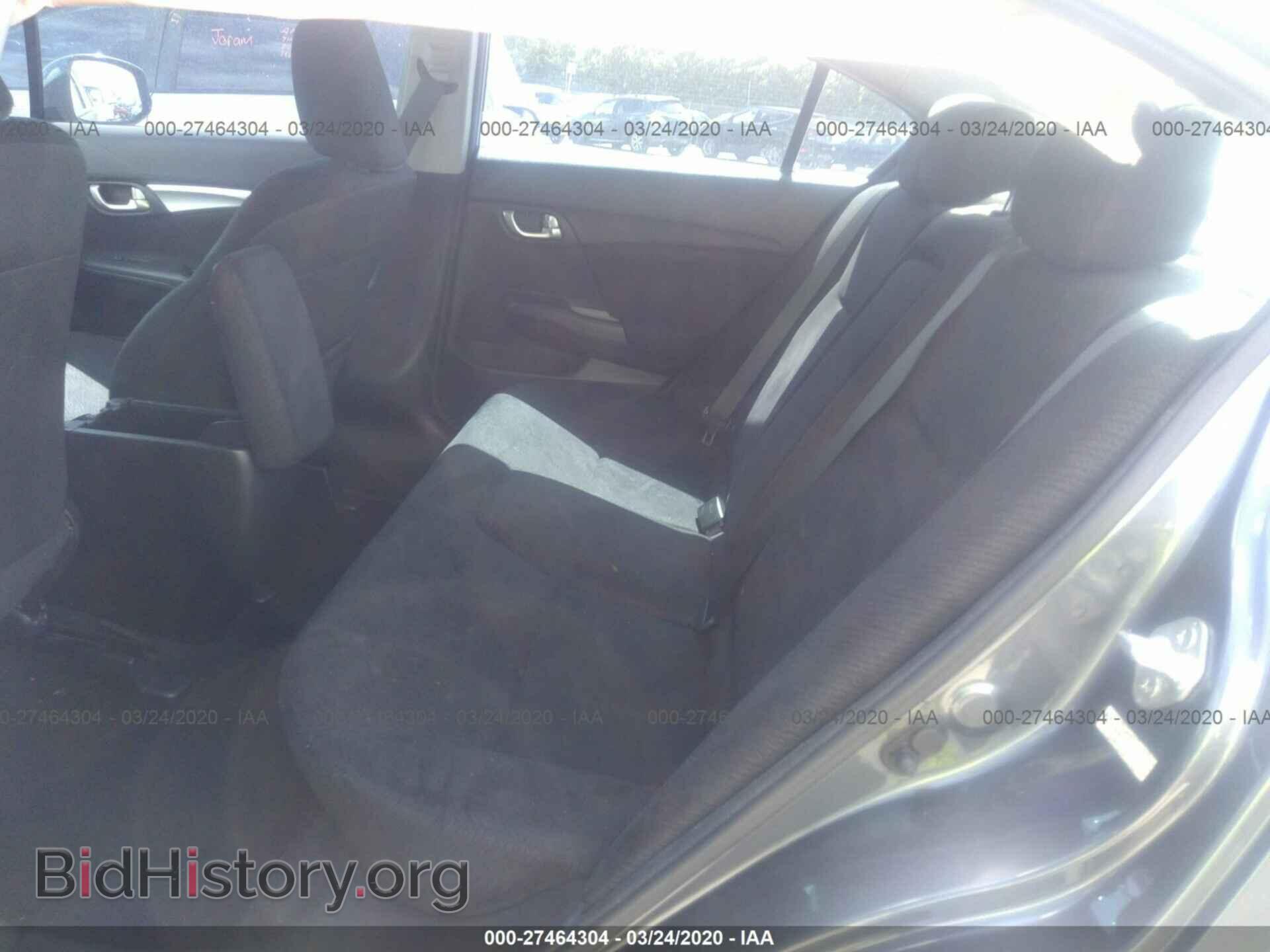 2013 HONDA CIVIC - VIN: 19XFB2F87DE220438 - Фото 8