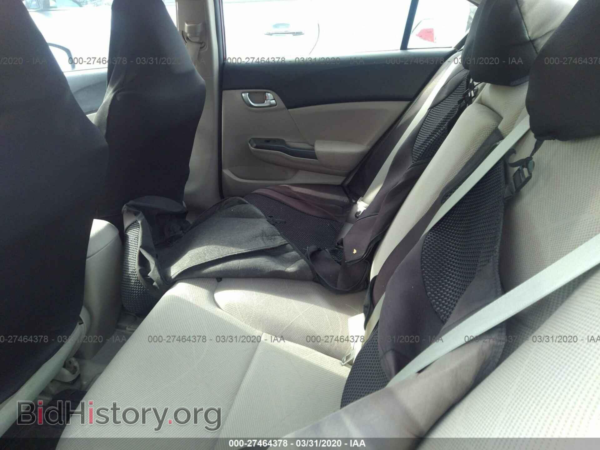 2012 HONDA CIVIC - VIN: 19XFB2F80CE340743 - Фото 8