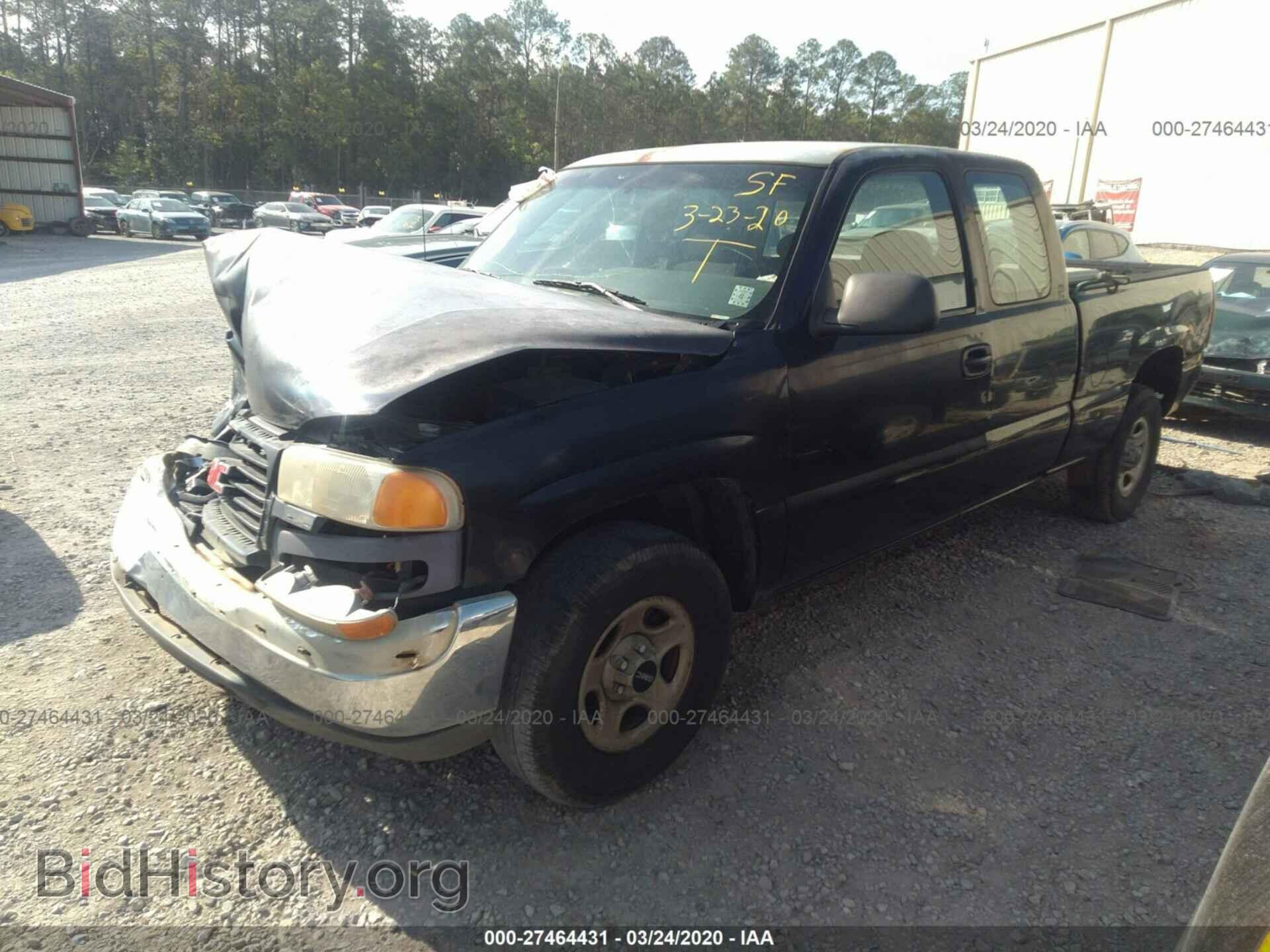 2000 GMC NEW SIERRA - VIN: 1GTEK19T9YE216687 - Фото 2