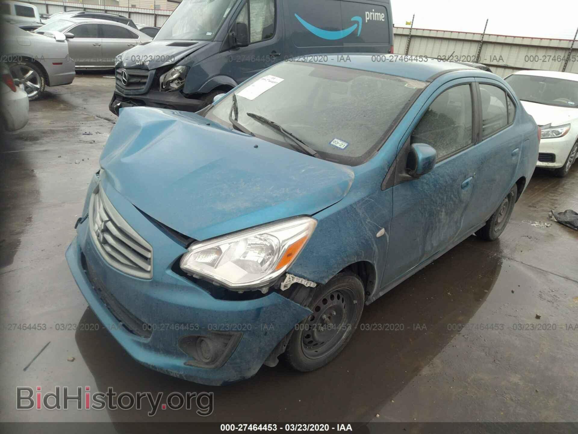 2019 MITSUBISHI MIRAGE - VIN: ML32F3FJ0KHF01473 - Фото 2