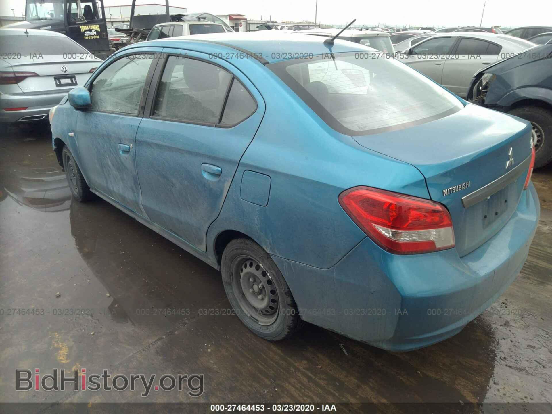 2019 MITSUBISHI MIRAGE - VIN: ML32F3FJ0KHF01473 - Фото 3