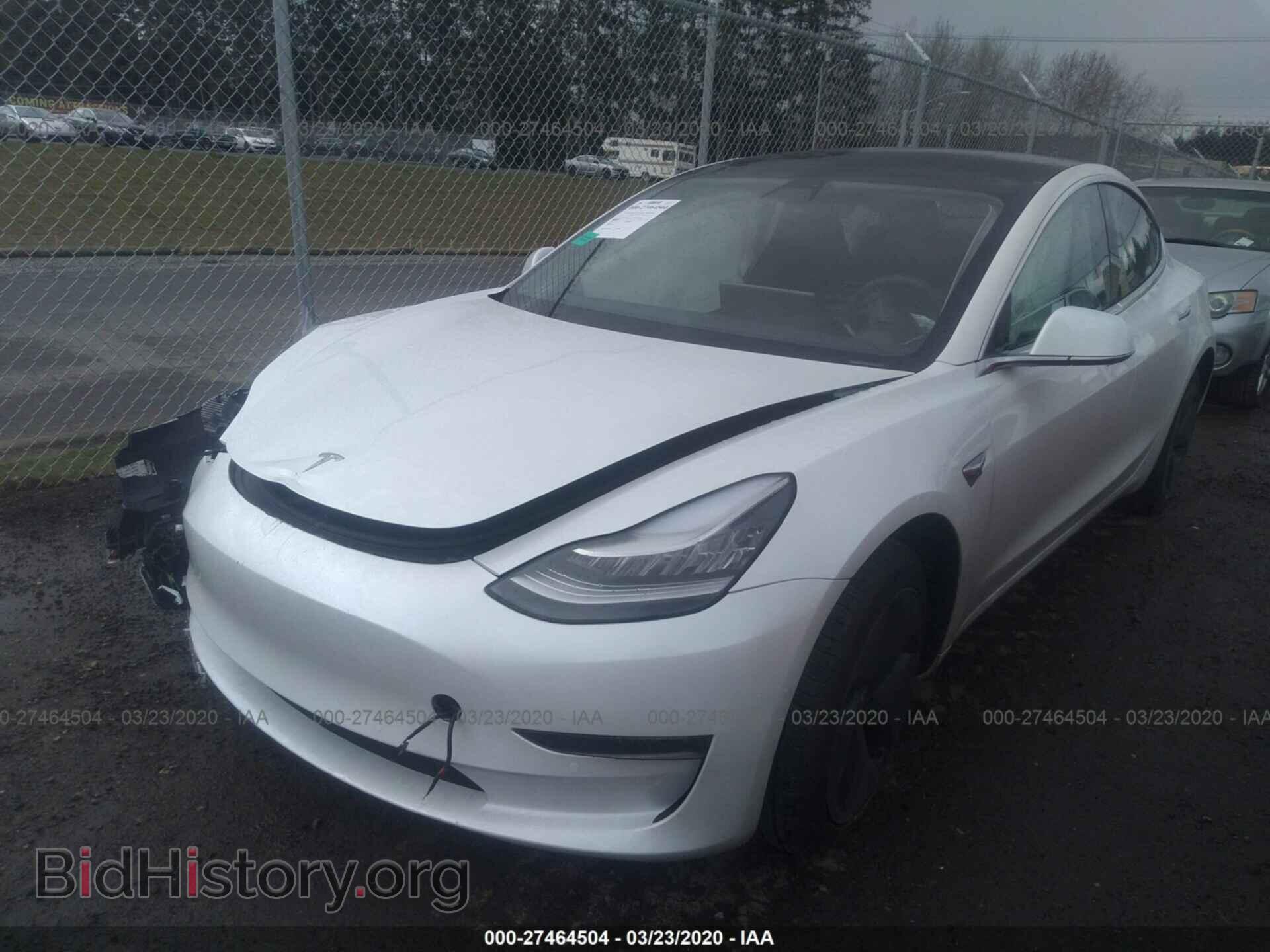 2019 TESLA MODEL 3 - VIN: 5YJ3E1EA0KF397168 - Фото 2