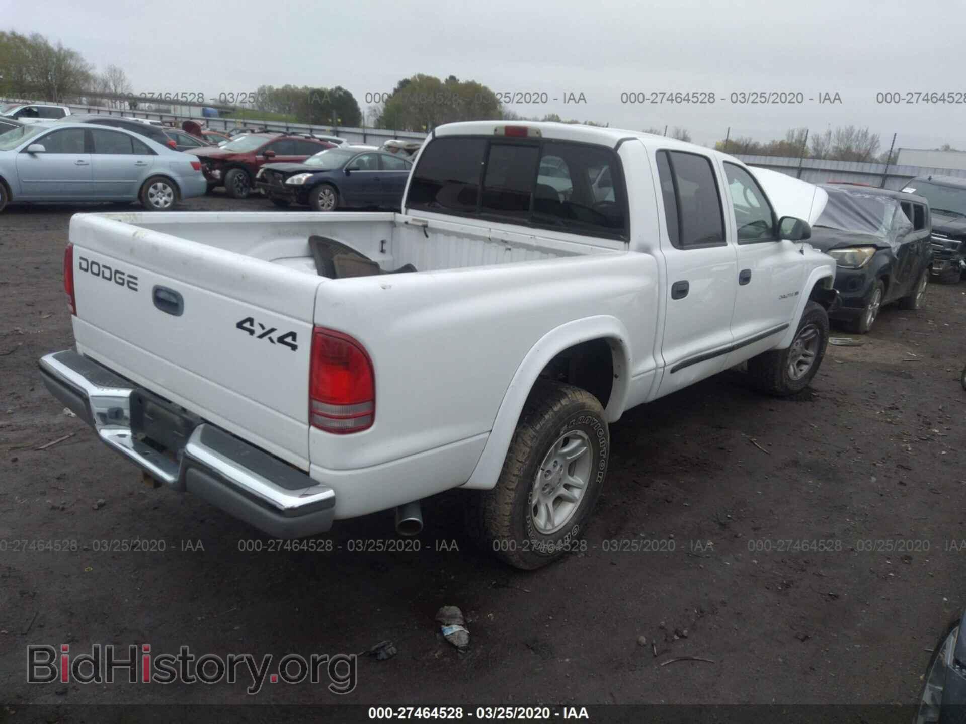 2002 DODGE DAKOTA - VIN: 1B7HG48N52S591049 - Фото 4