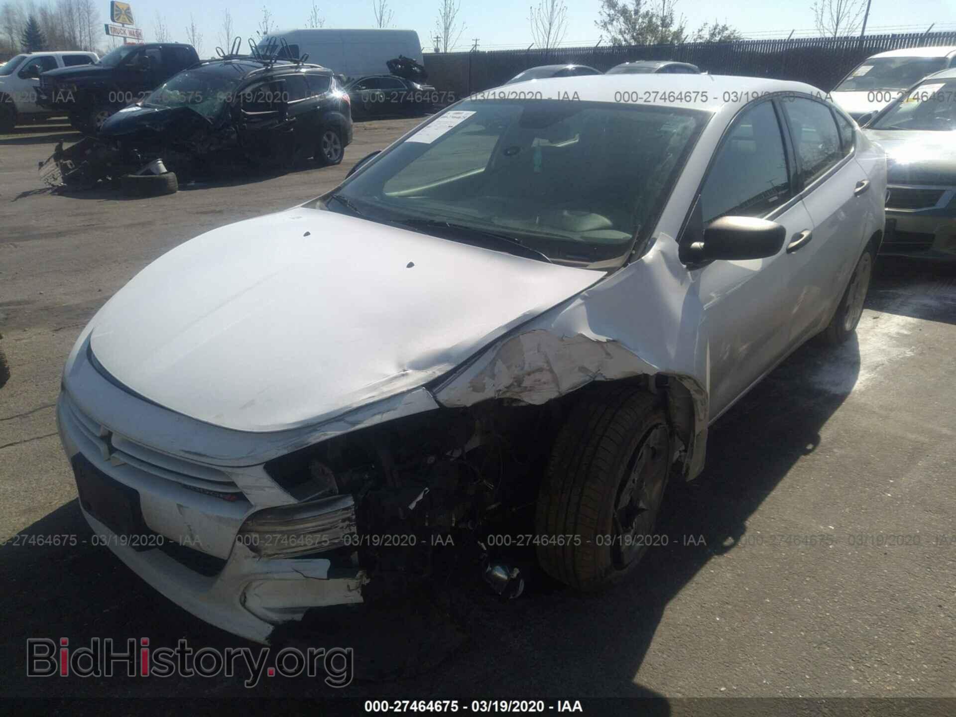 2014 DODGE DART - VIN: 1C3CDFAA2ED865133 - Фото 2