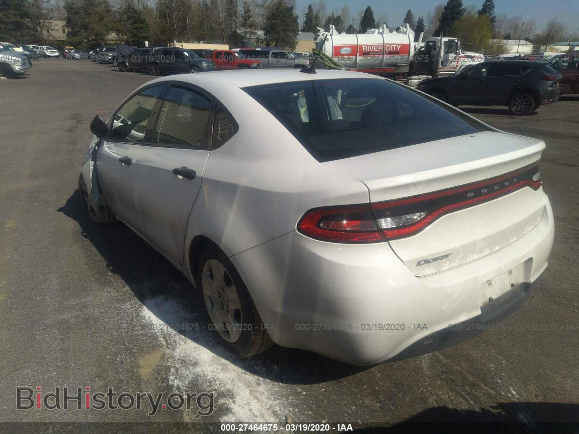 2014 DODGE DART - VIN: 1C3CDFAA2ED865133 - Фото 3