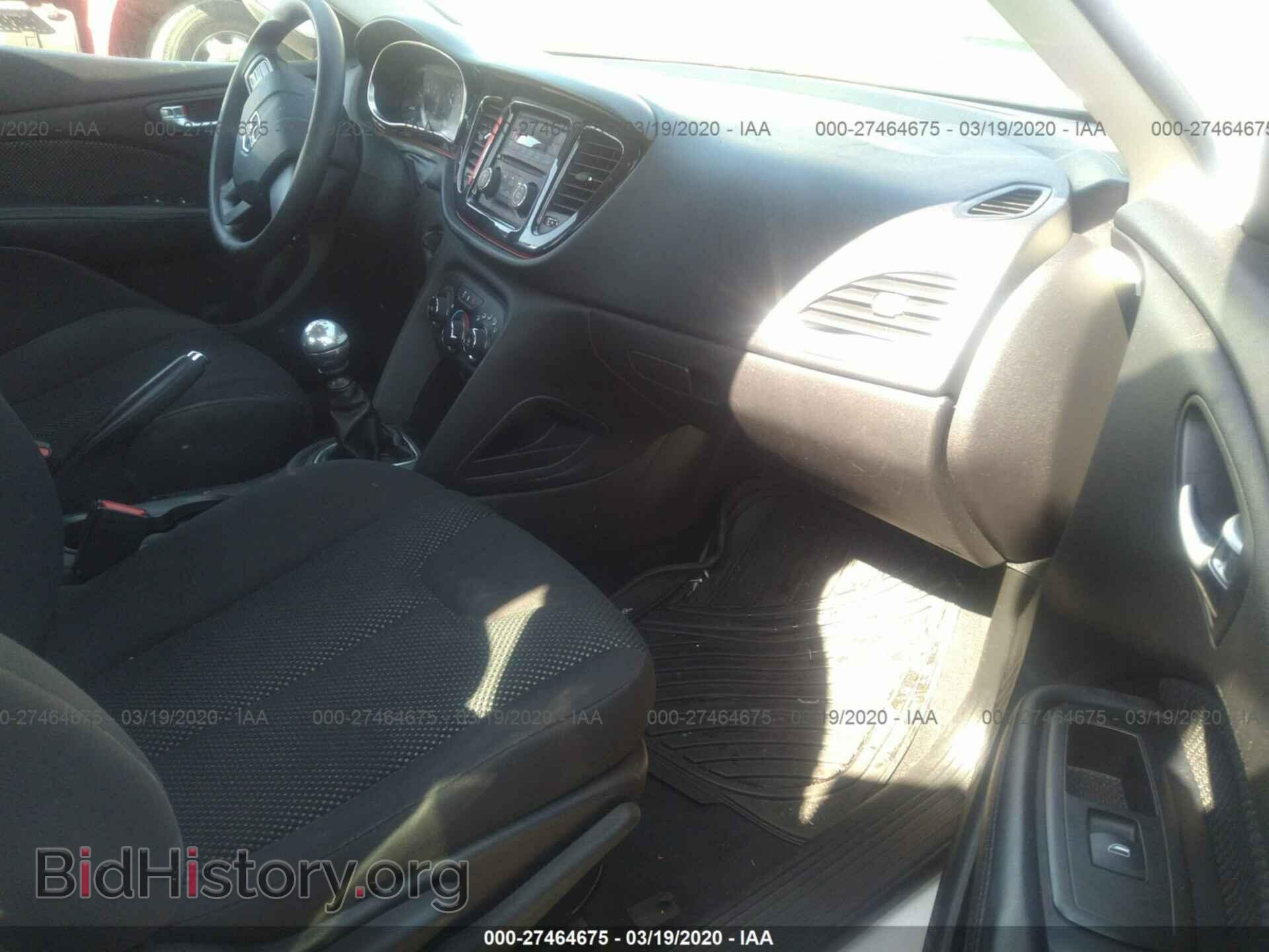 2014 DODGE DART - VIN: 1C3CDFAA2ED865133 - Фото 5
