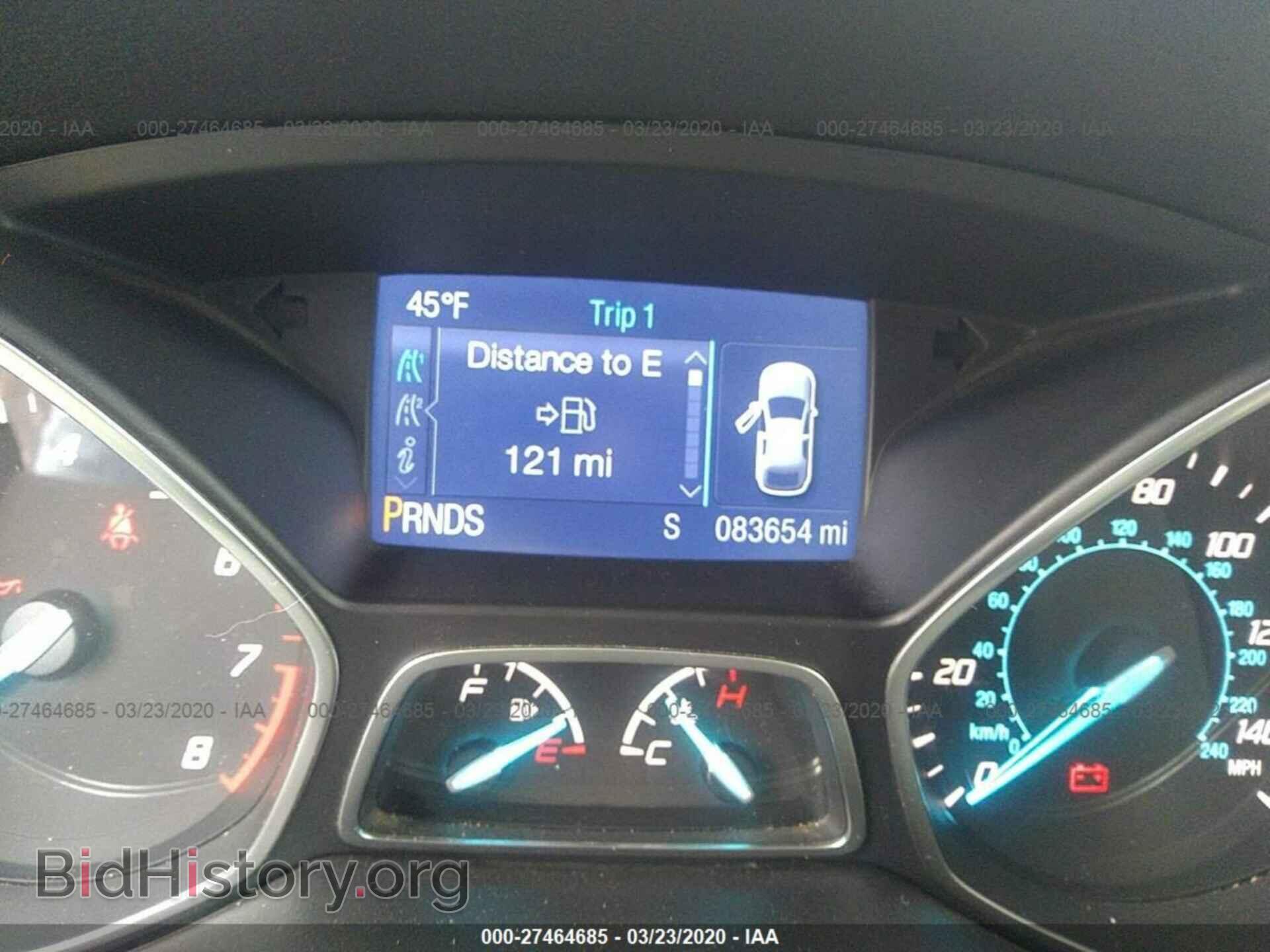 Фотография 1FMCU0G74FUA27719 - FORD ESCAPE 2015
