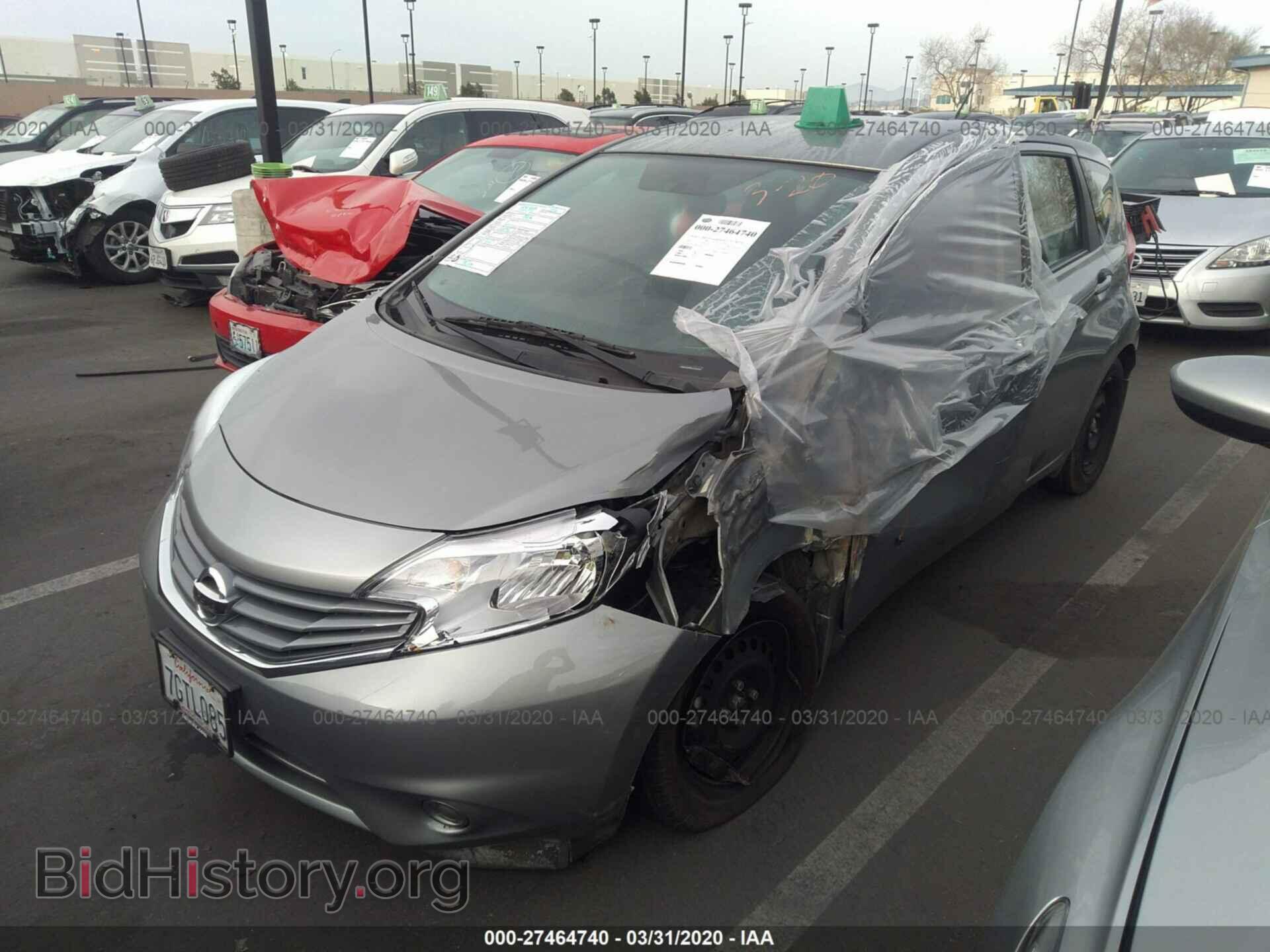 2014 NISSAN VERSA NOTE - VIN: 3N1CE2CP8EL430276 - Фото 2
