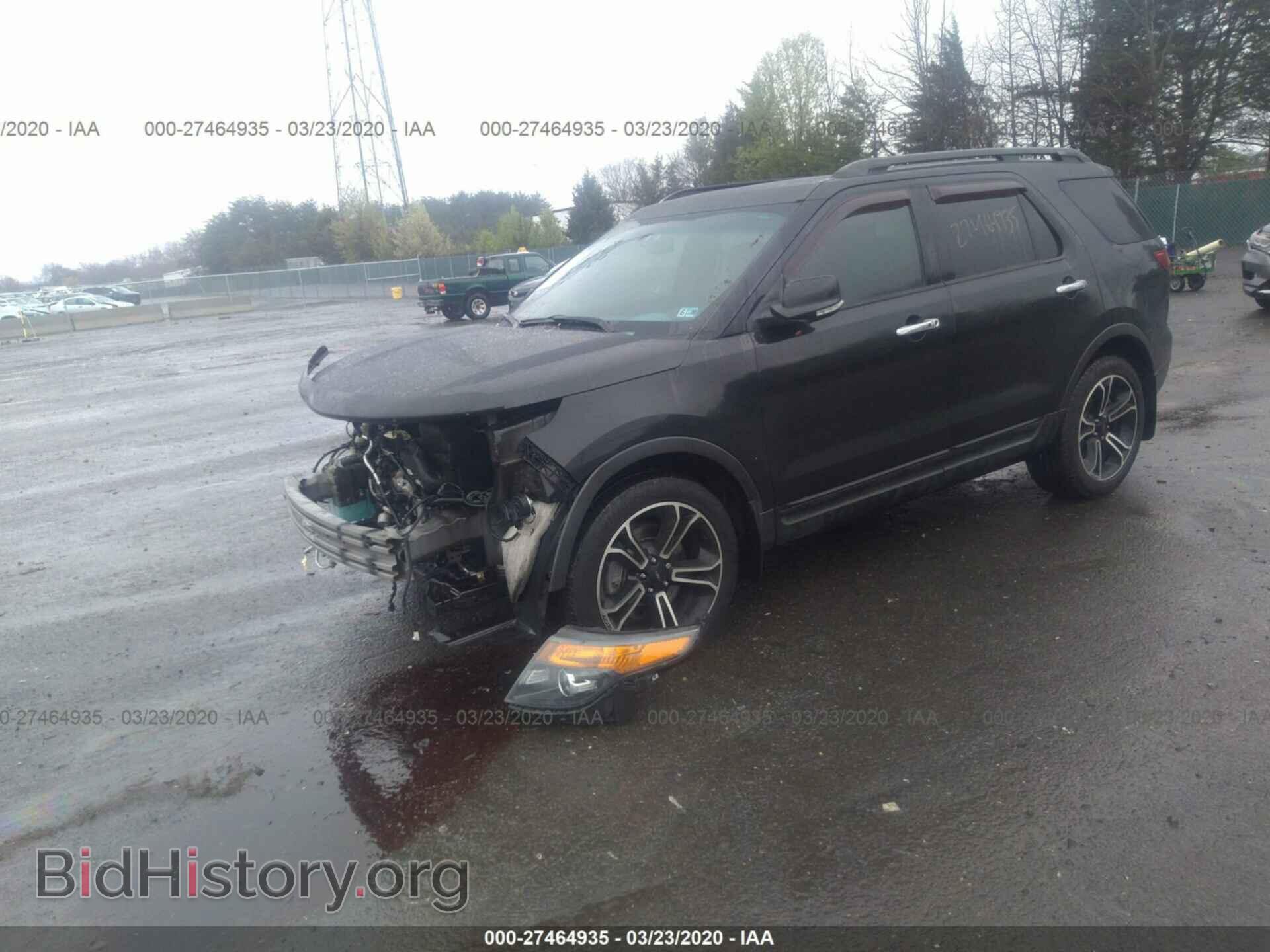 2013 FORD EXPLORER - VIN: 1FM5K8GT2DGC33420 - Фото 2