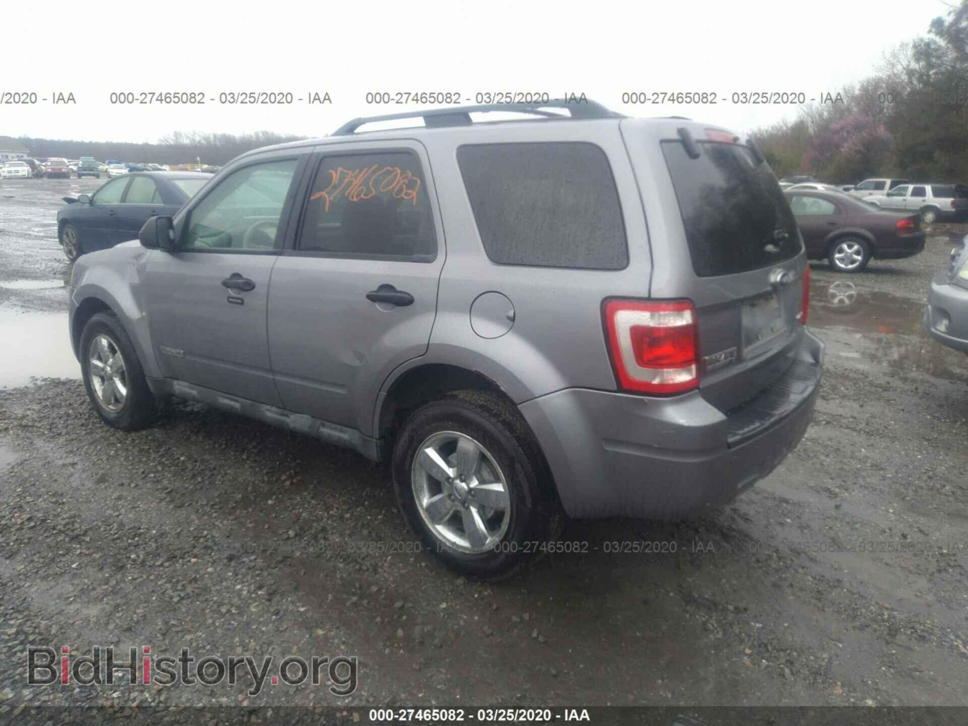 2008 FORD ESCAPE - VIN: 1FMCU93128KA77510 - Фото 3