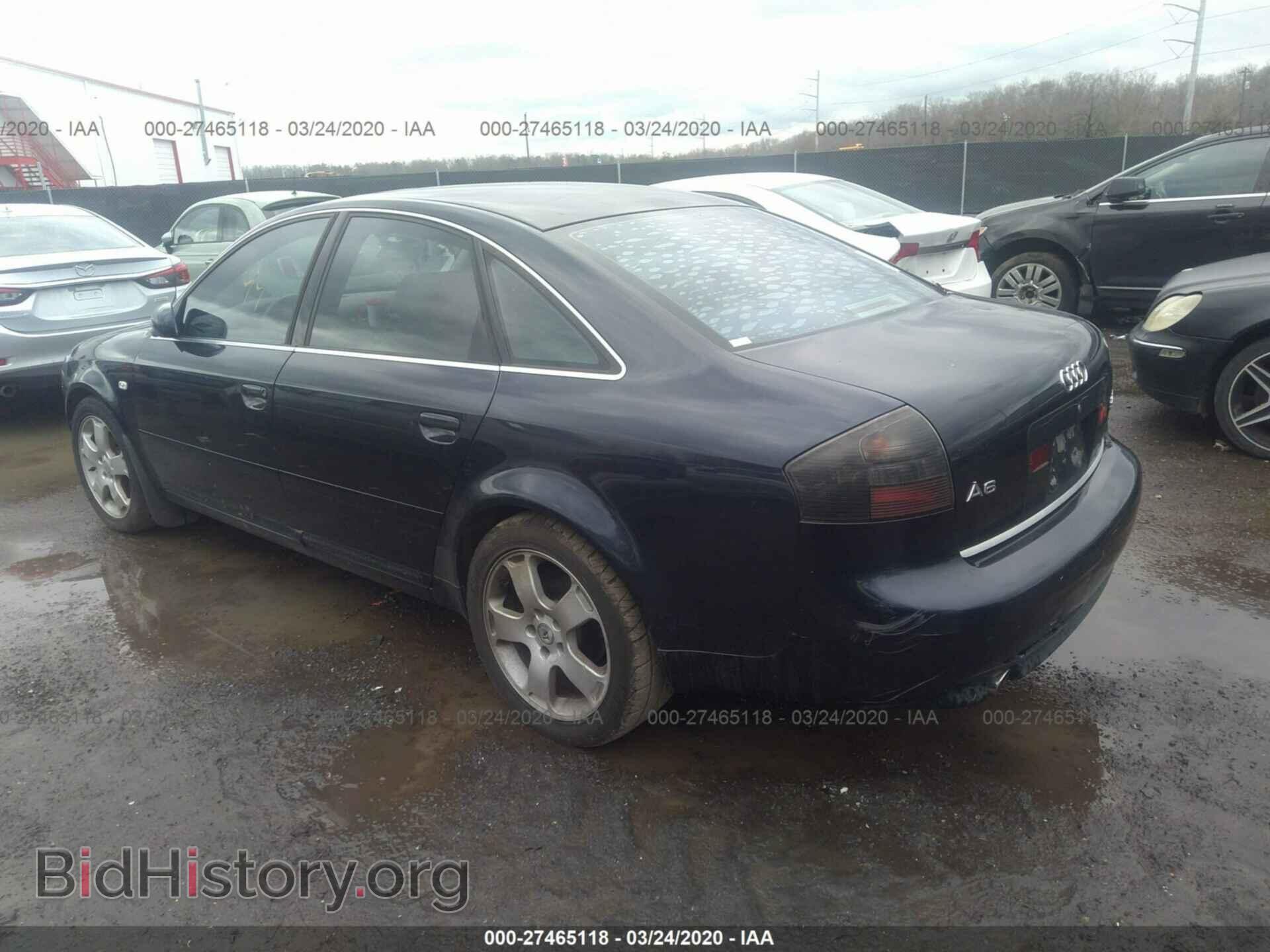 2002 AUDI A6 - VIN: WAULD64B92N034876 - Фото 3